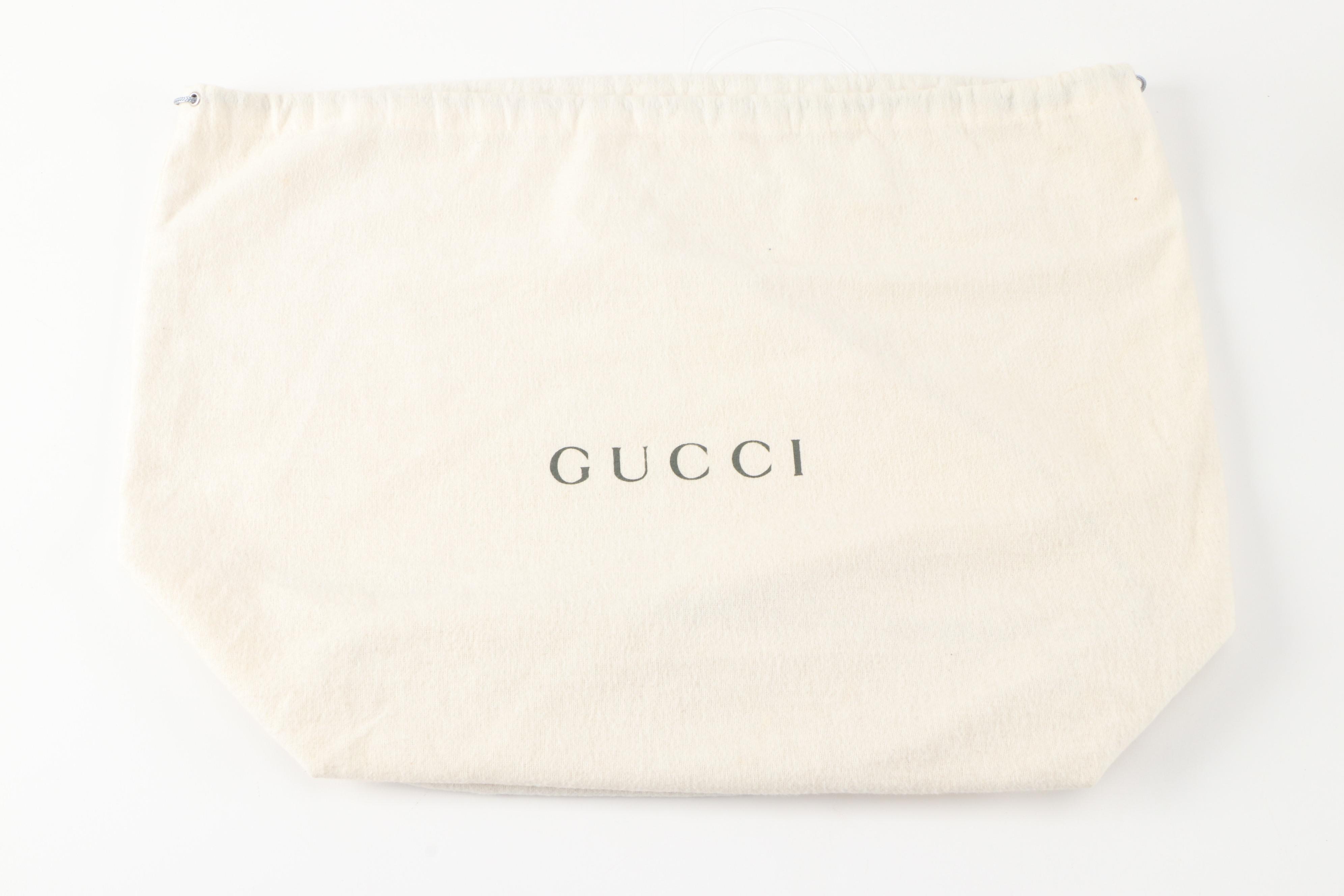 Gucci Bamboo Bucket Bag in Dyed Black Python Skin and Leather, Vintage