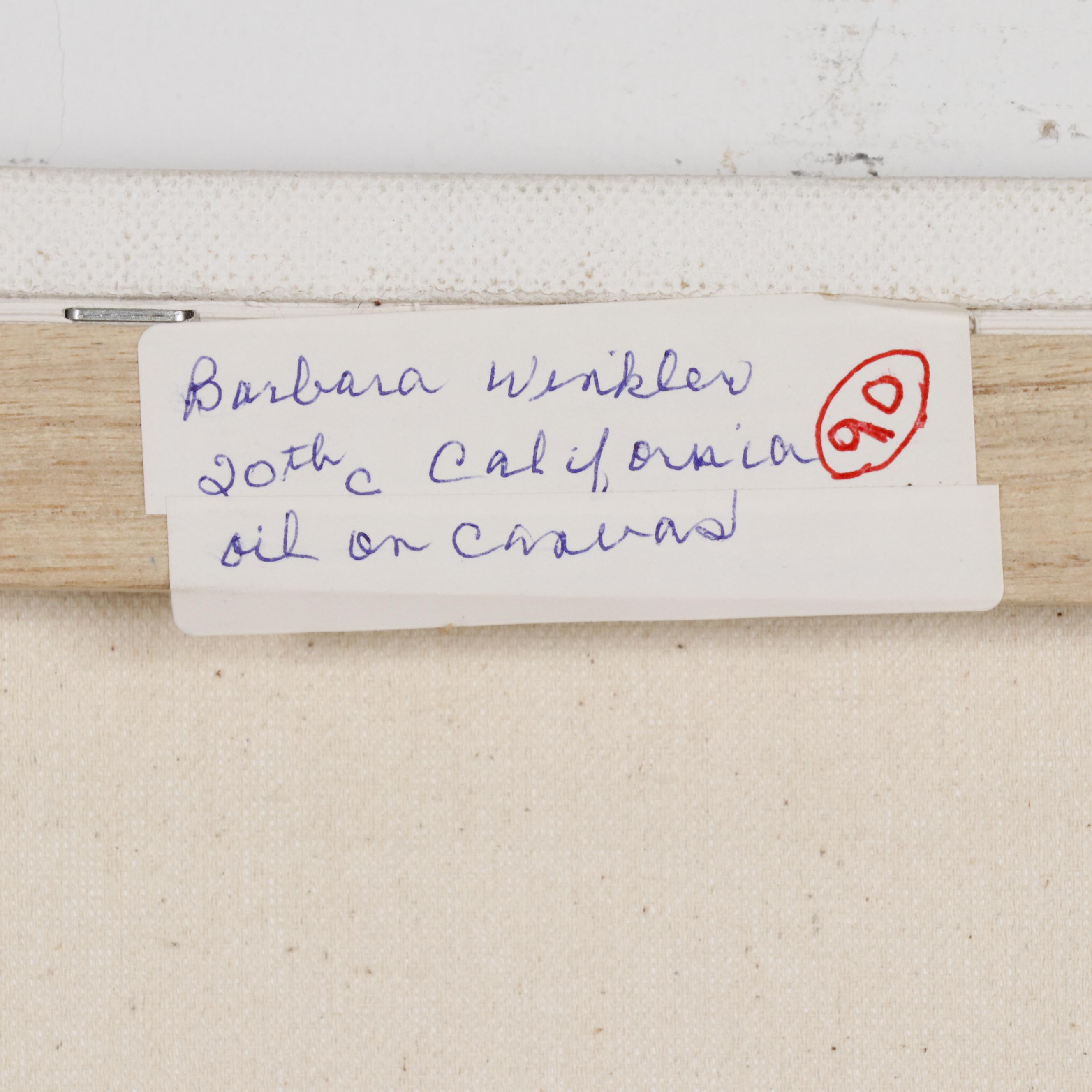 Barbara Winkler Landscape Oil Painting