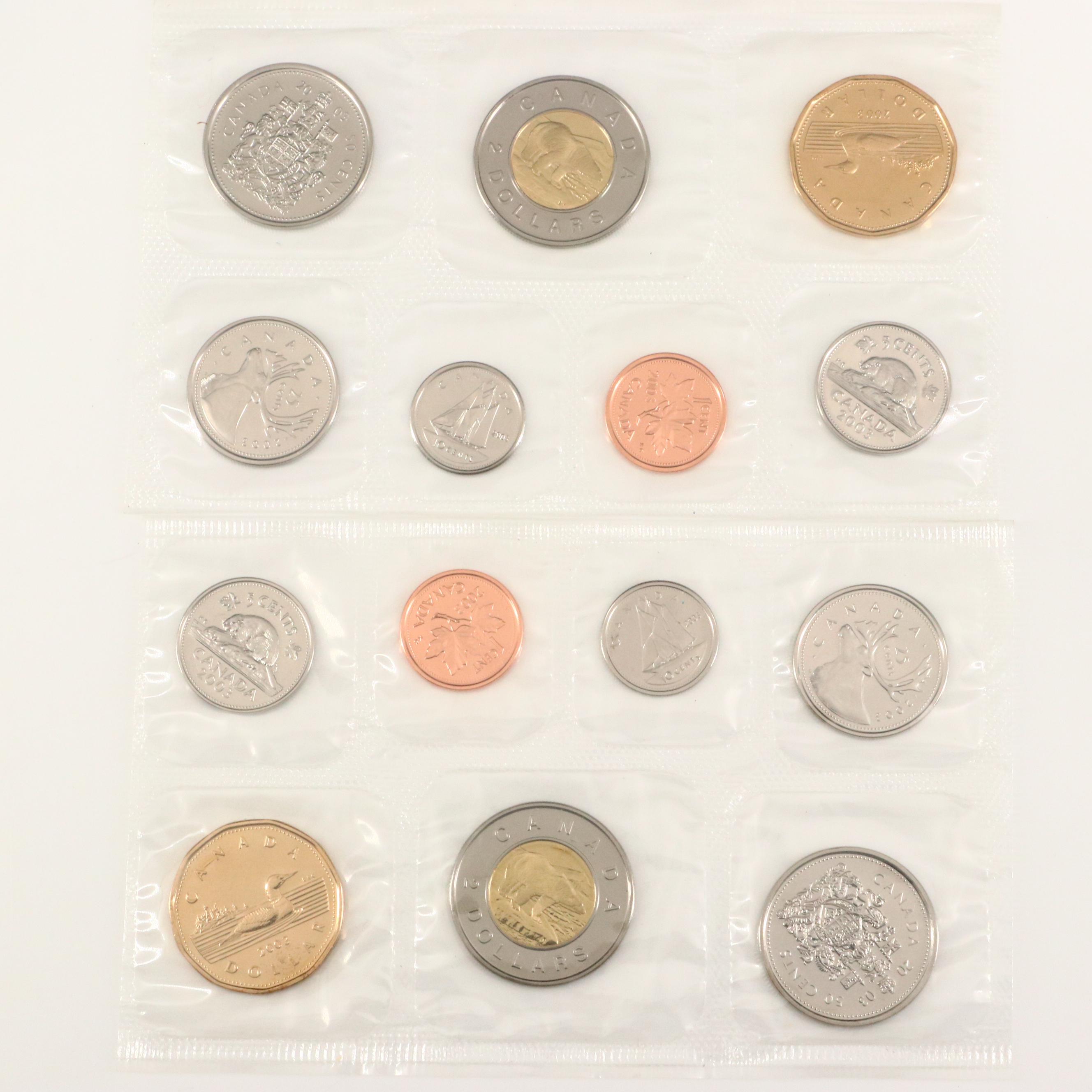 Large Assortment of Modern Canadian Coinage