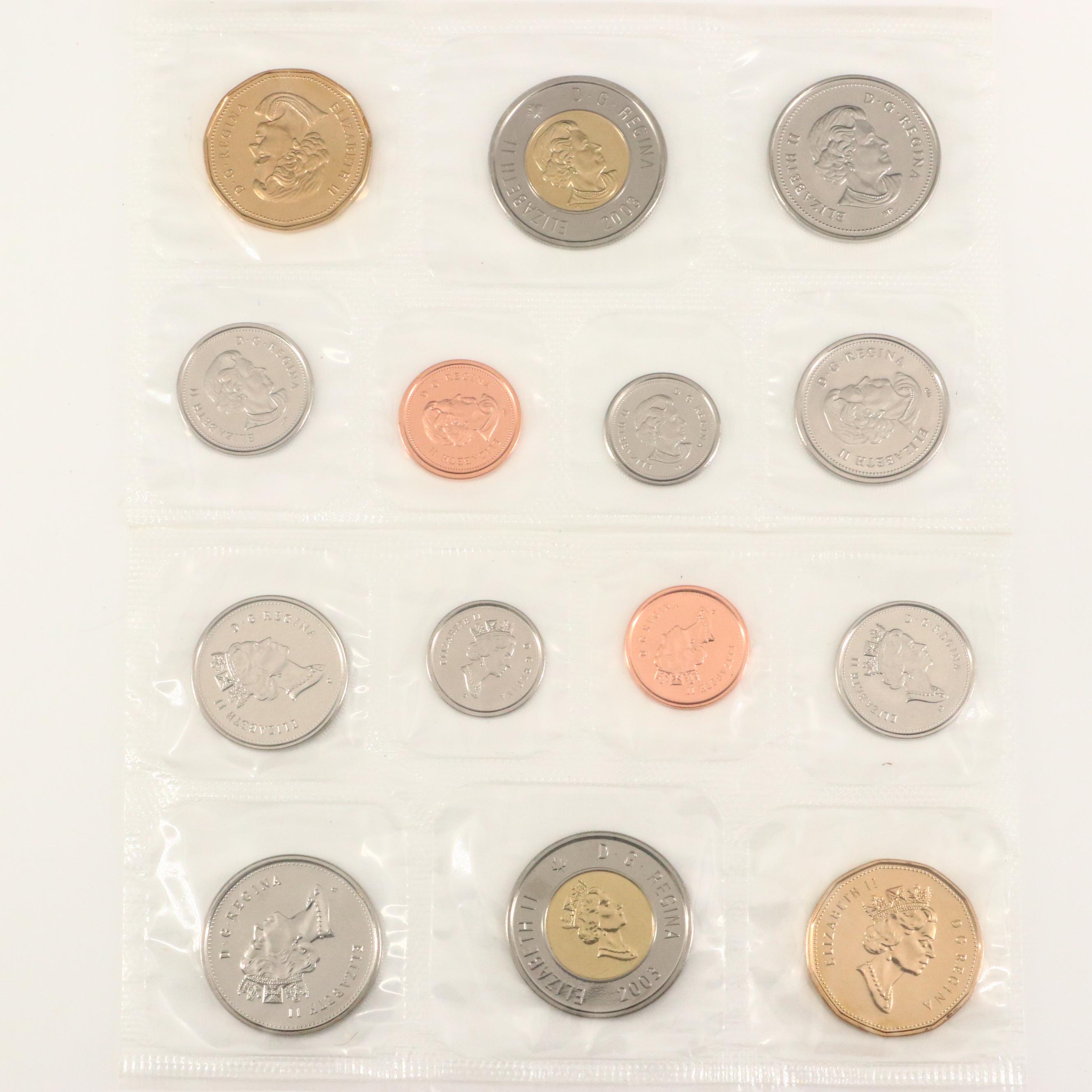Large Assortment of Modern Canadian Coinage