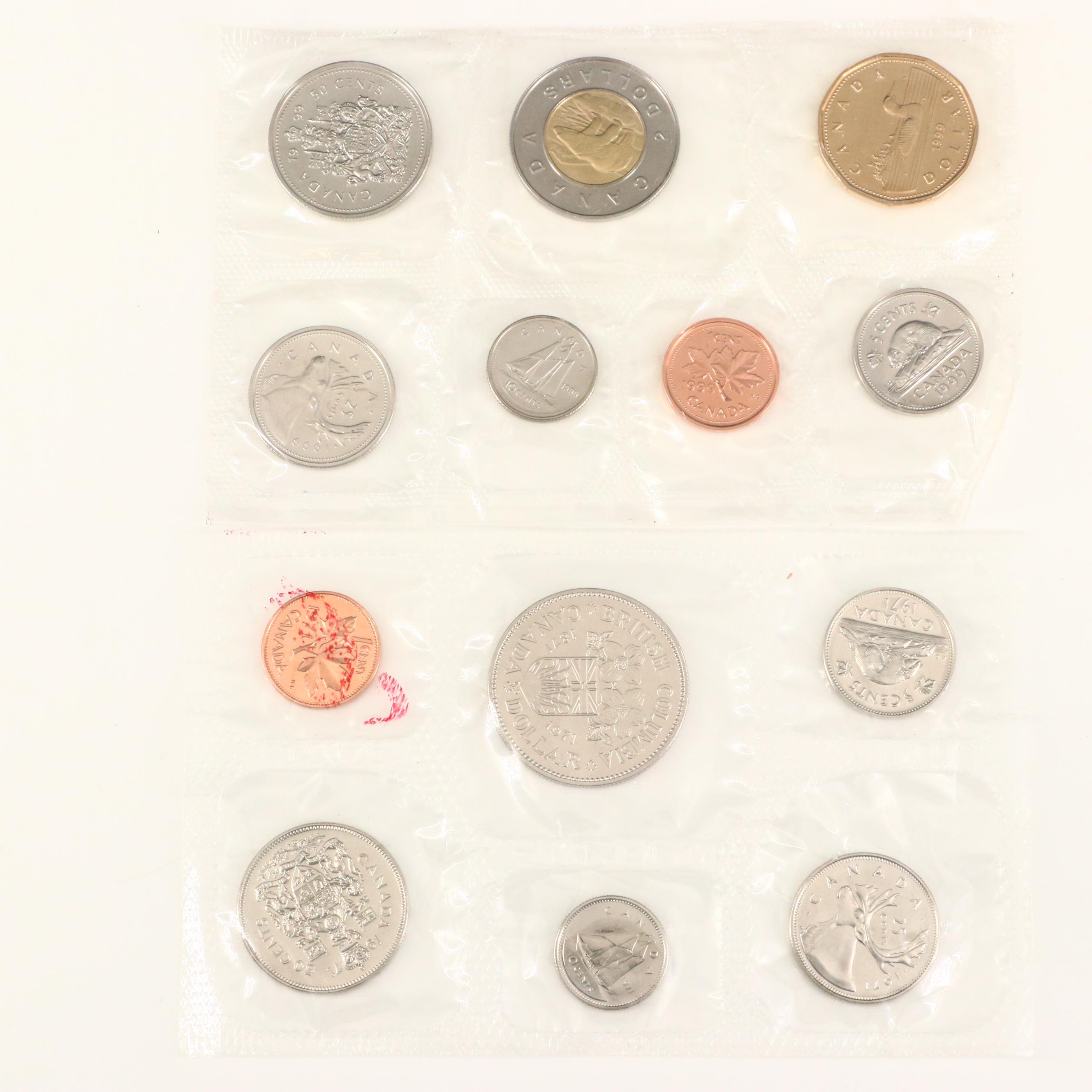 Large Assortment of Modern Canadian Coinage