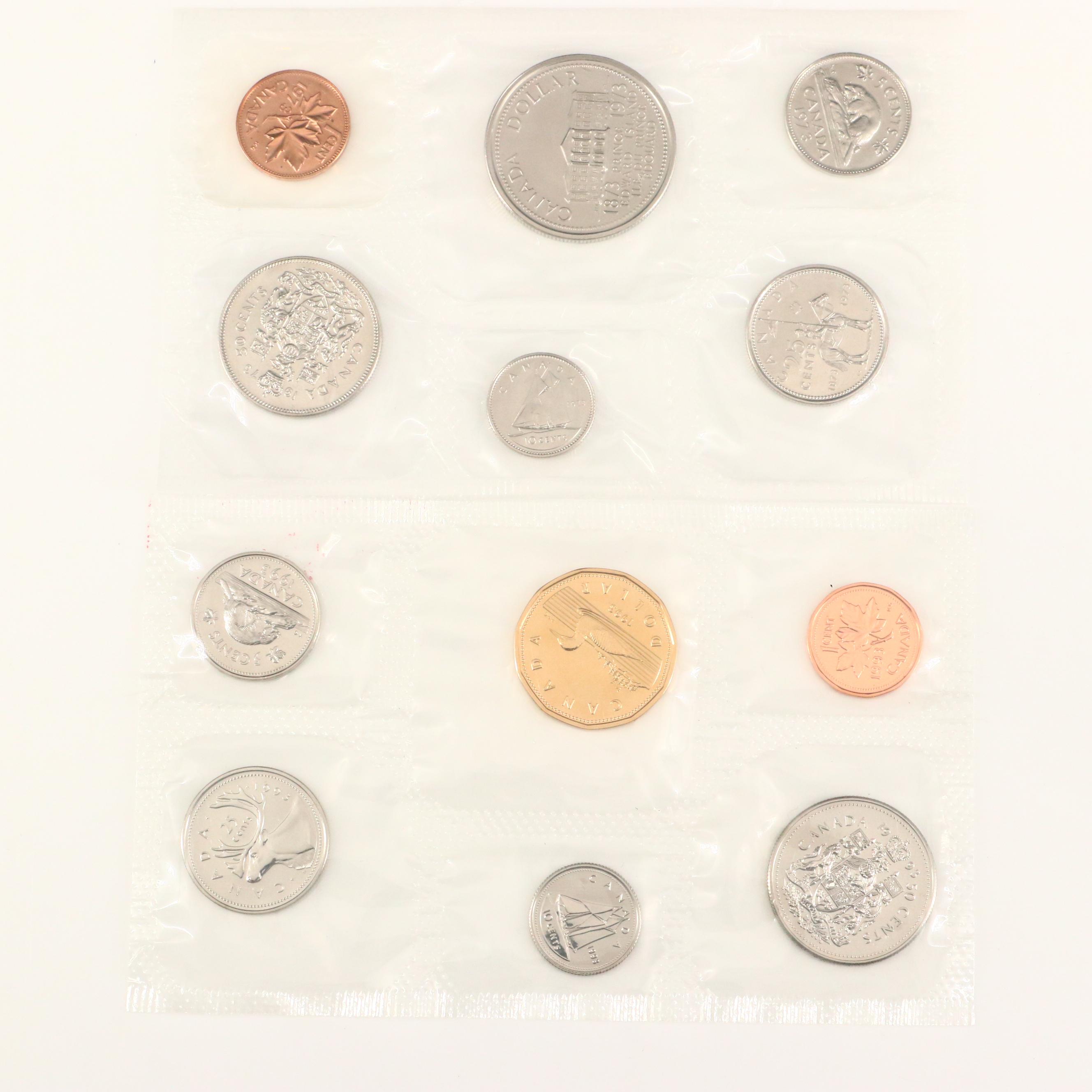 Large Assortment of Modern Canadian Coinage