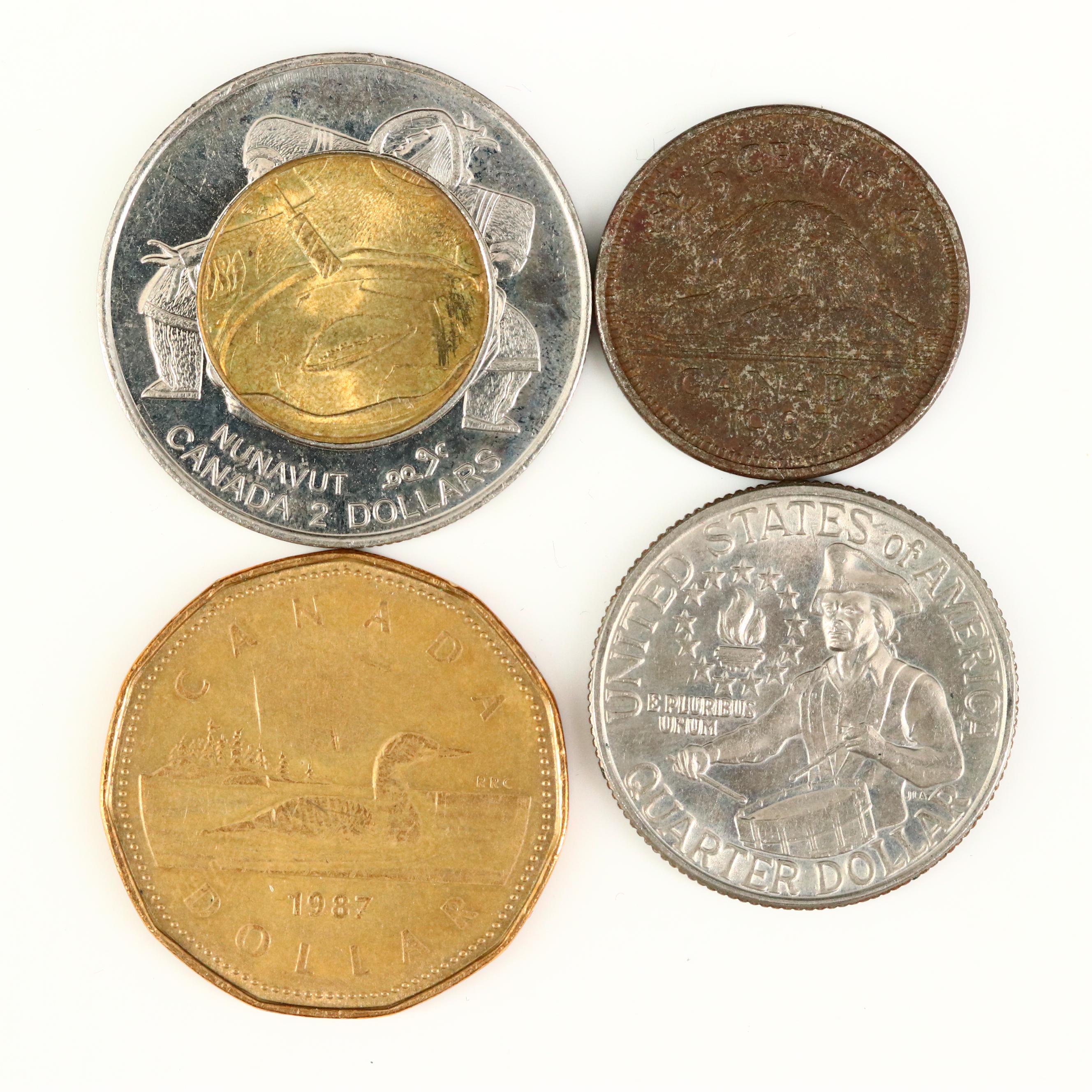 Large Assortment of Modern Canadian Coinage