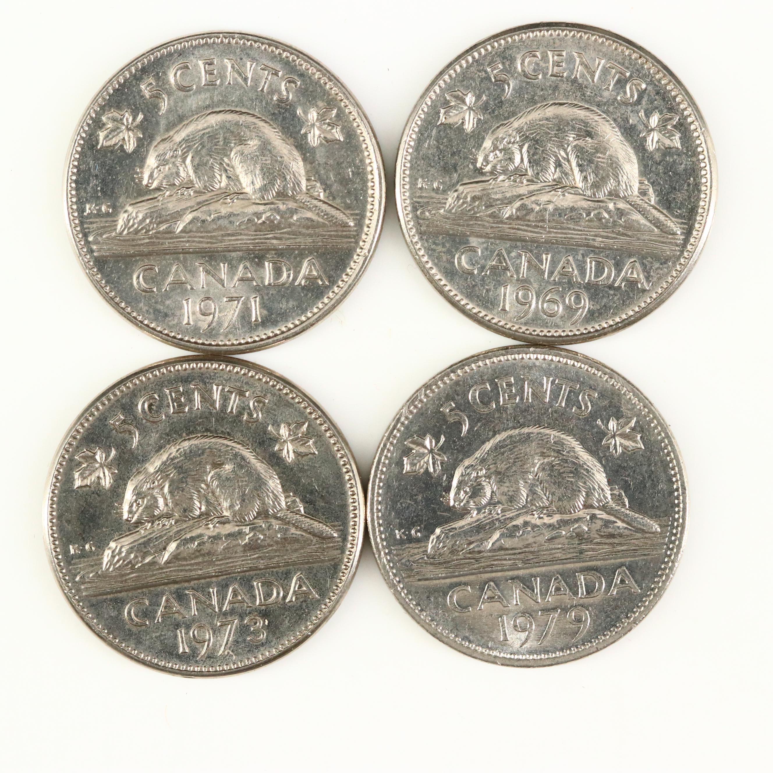 Large Assortment of Modern Canadian Coinage