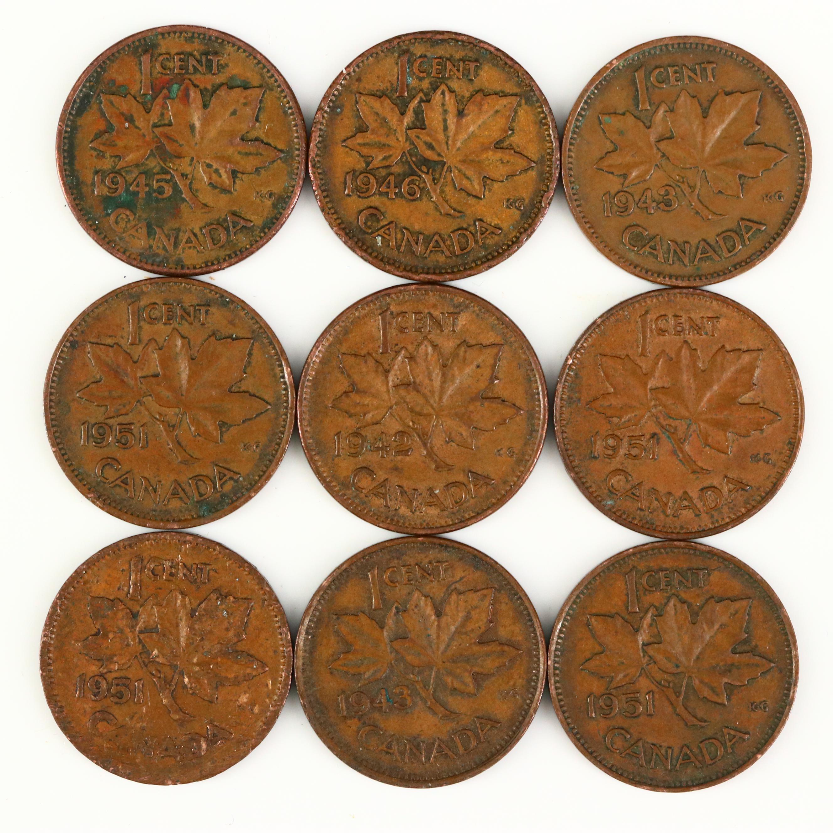 Large Assortment of Modern Canadian Coinage