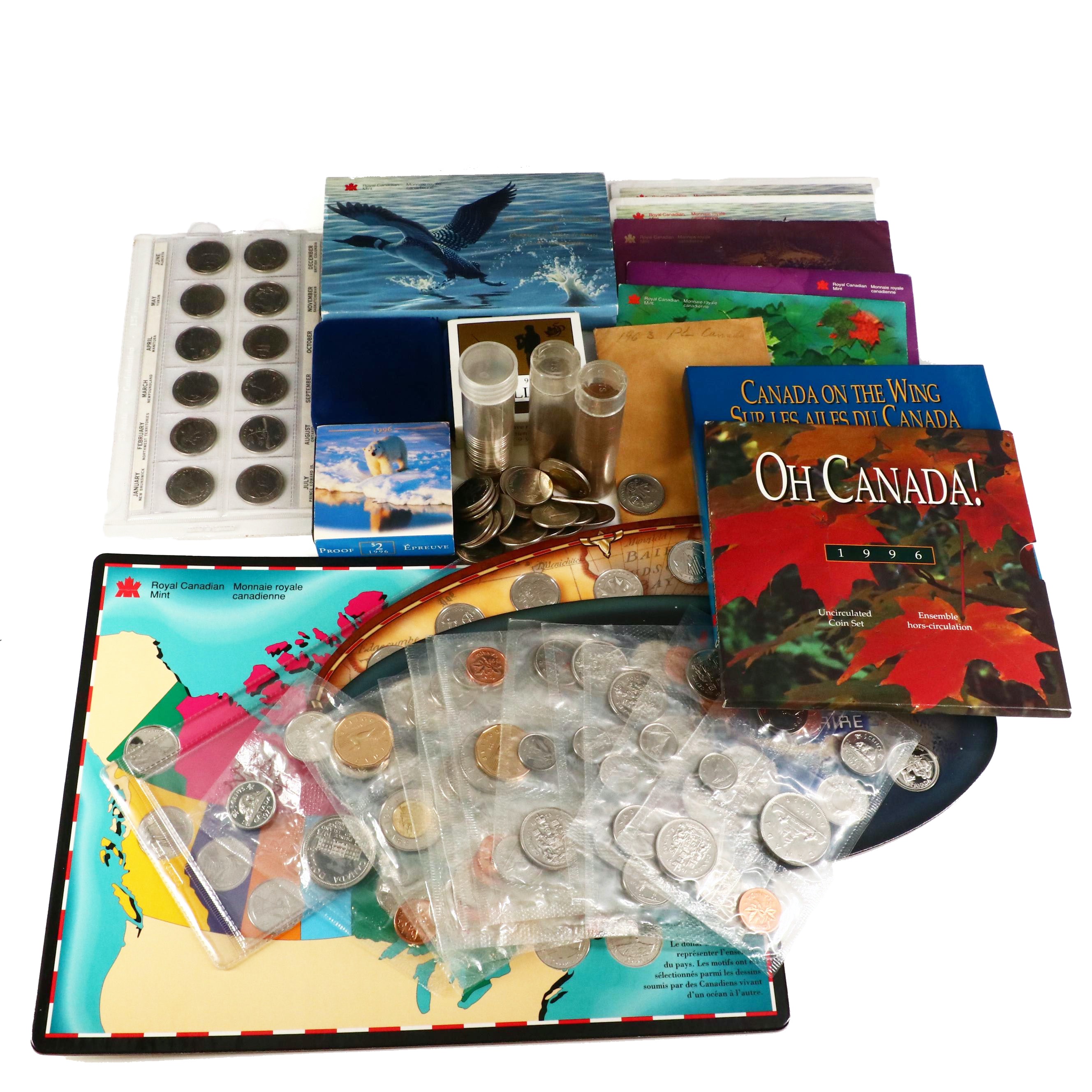 Large Assortment of Modern Canadian Coinage