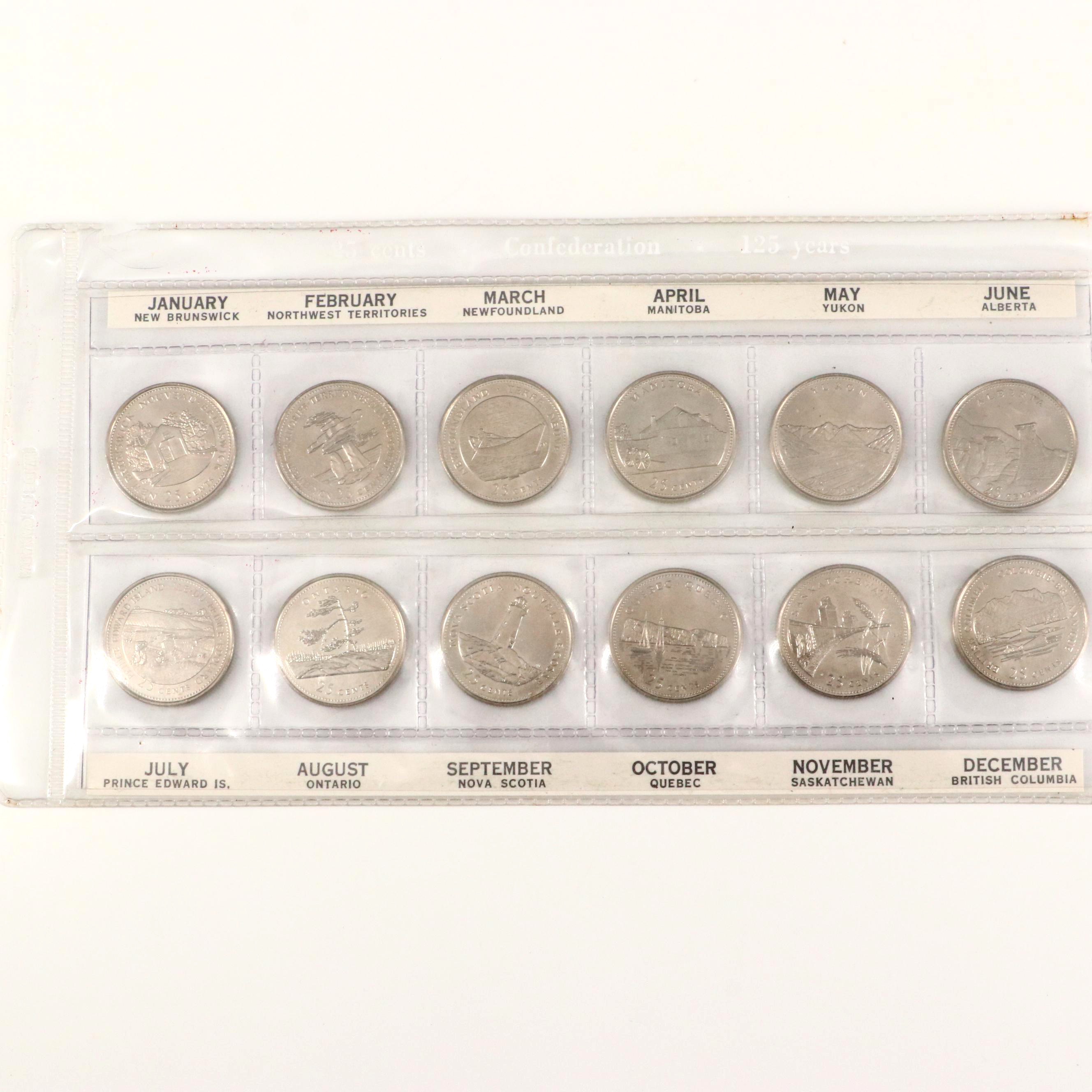Large Assortment of Modern Canadian Coinage