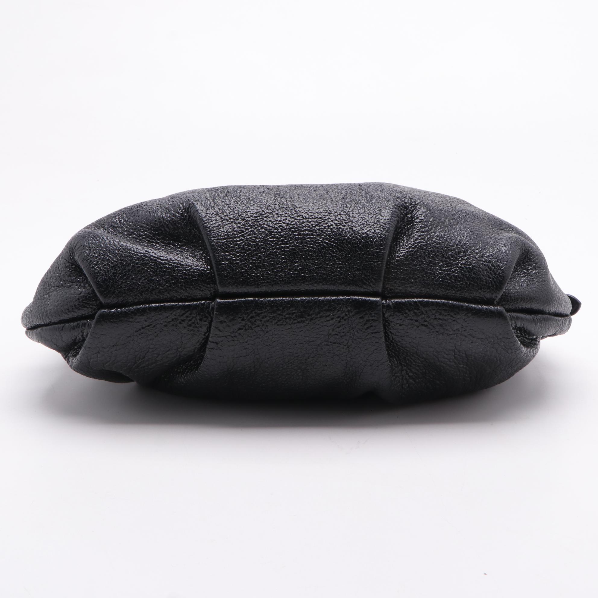 Prada Nero Cervo Lux Leather Shoulder Bag