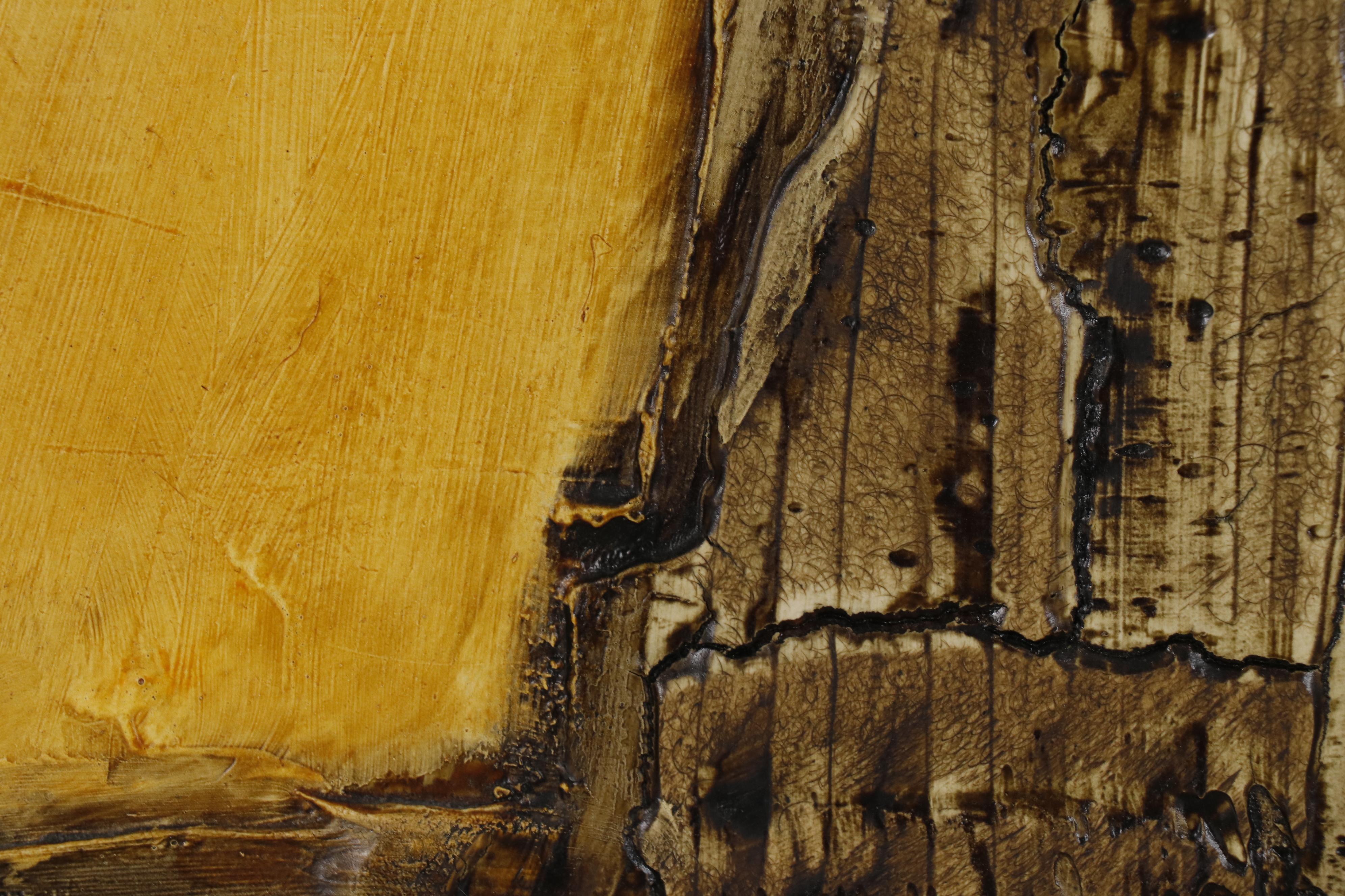 H. Wallace Wright Abstract Oil Painting