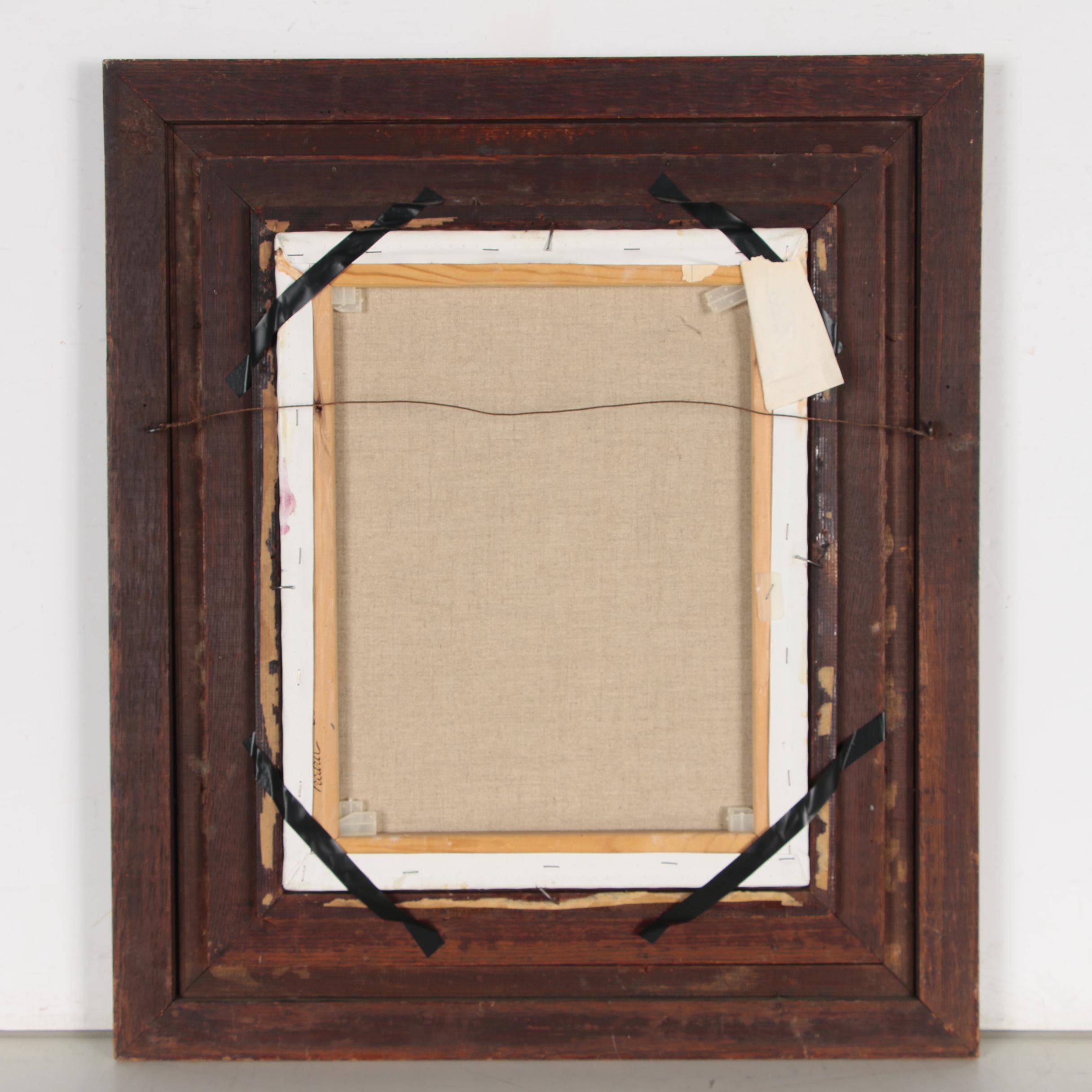 Judy Horowitz Oil Painting Portrait of Robert Frost, 1999