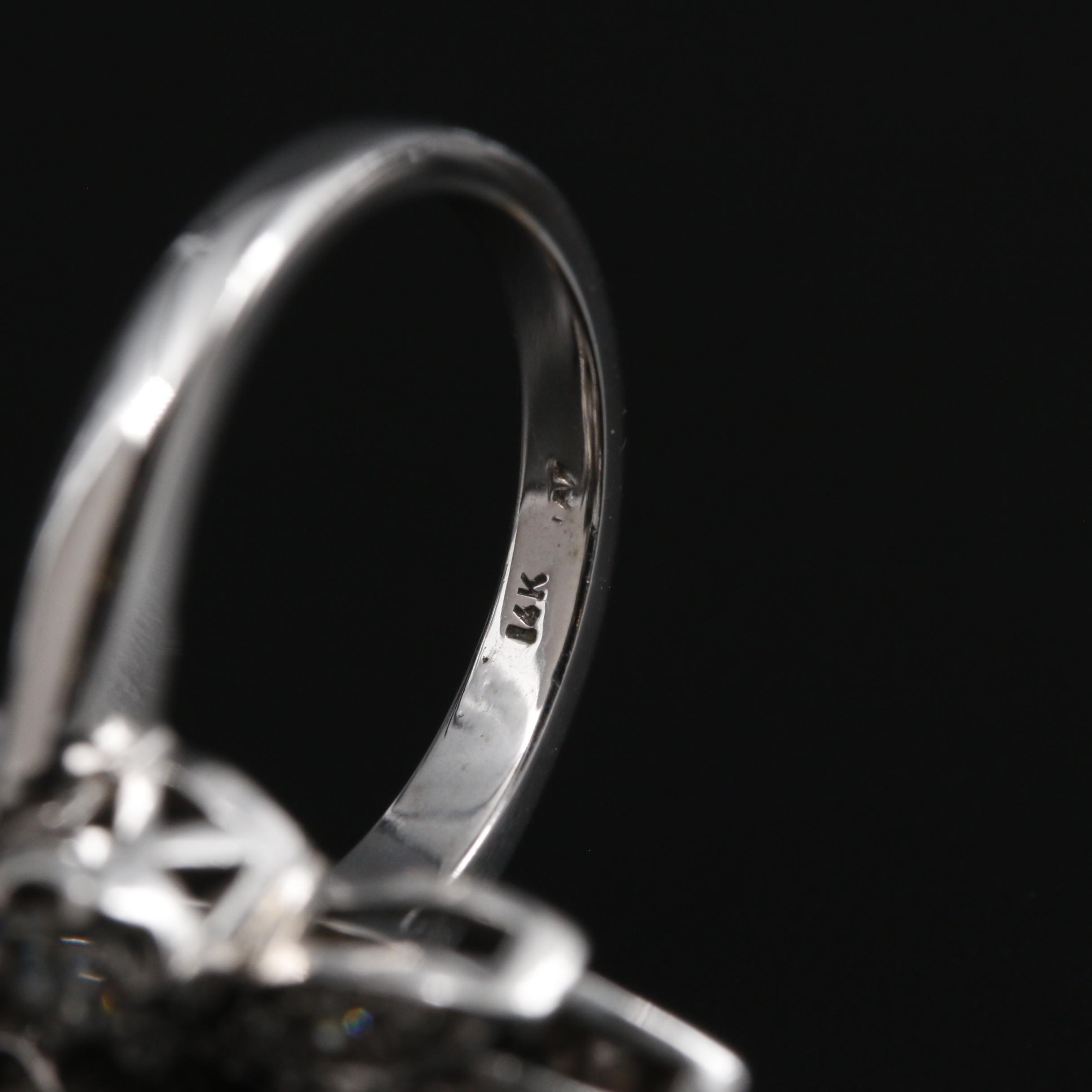 Vintage 14K Gold 1.13 CTW Diamond Ring