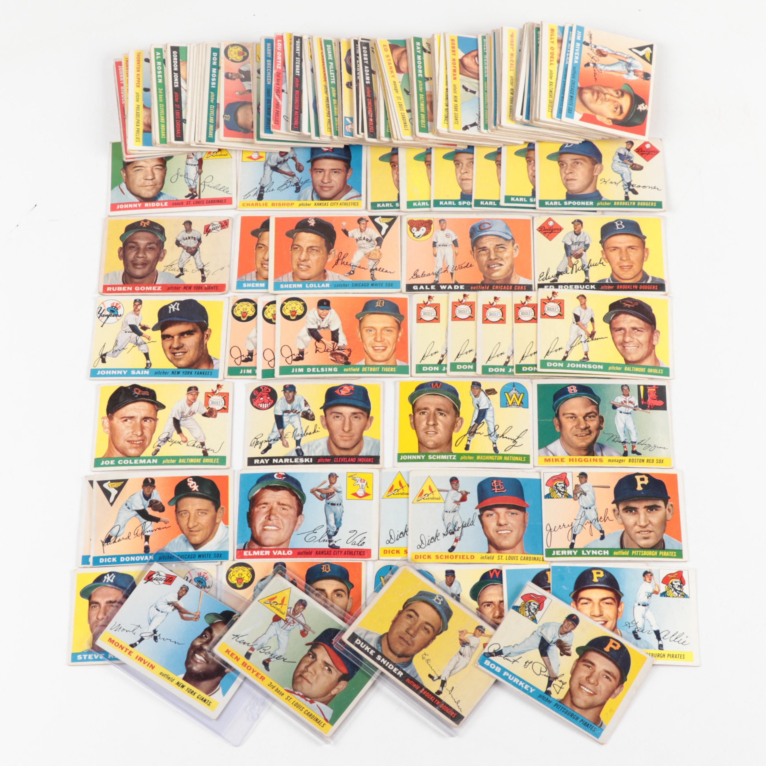 1955 Topps Baseball Cards