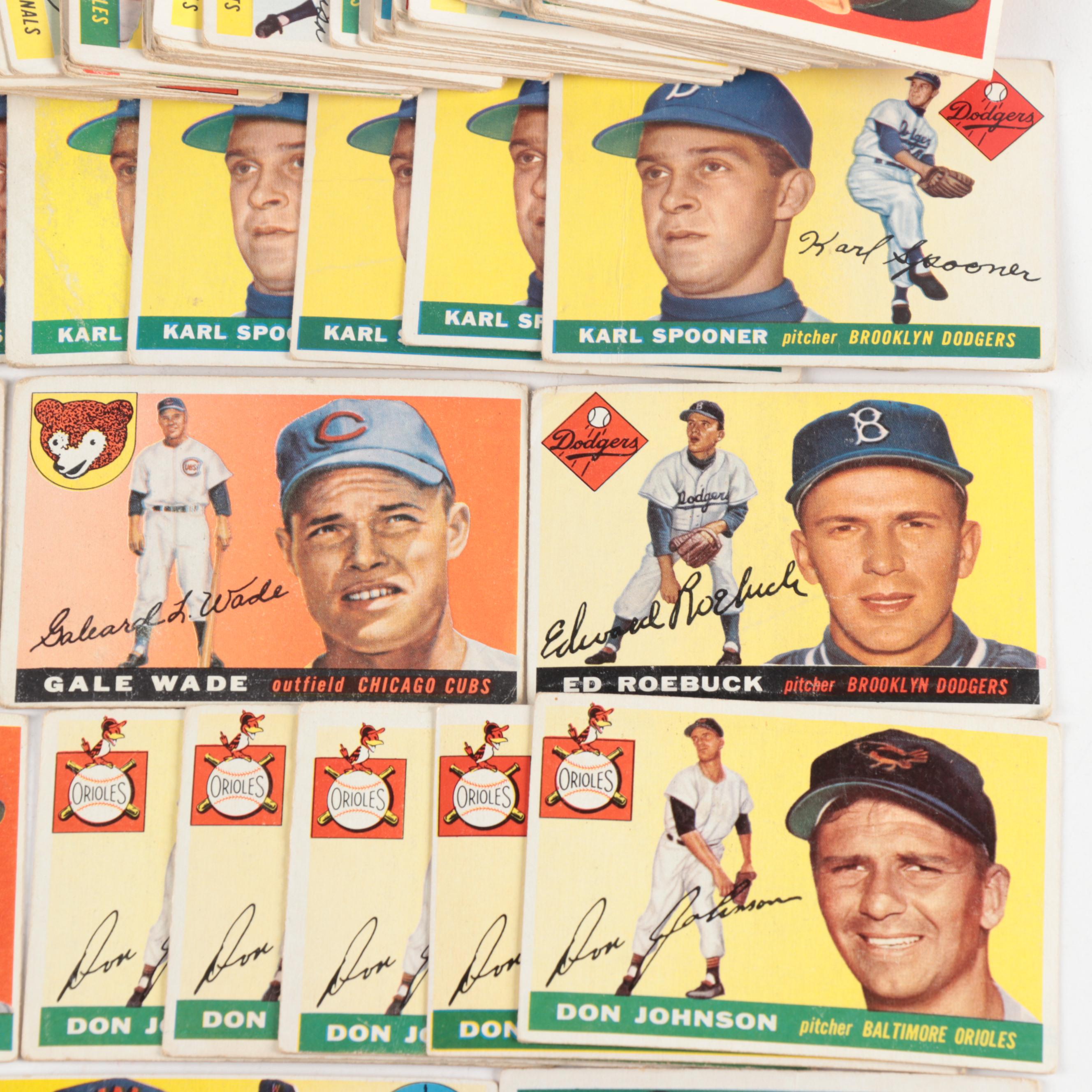 1955 Topps Baseball Cards