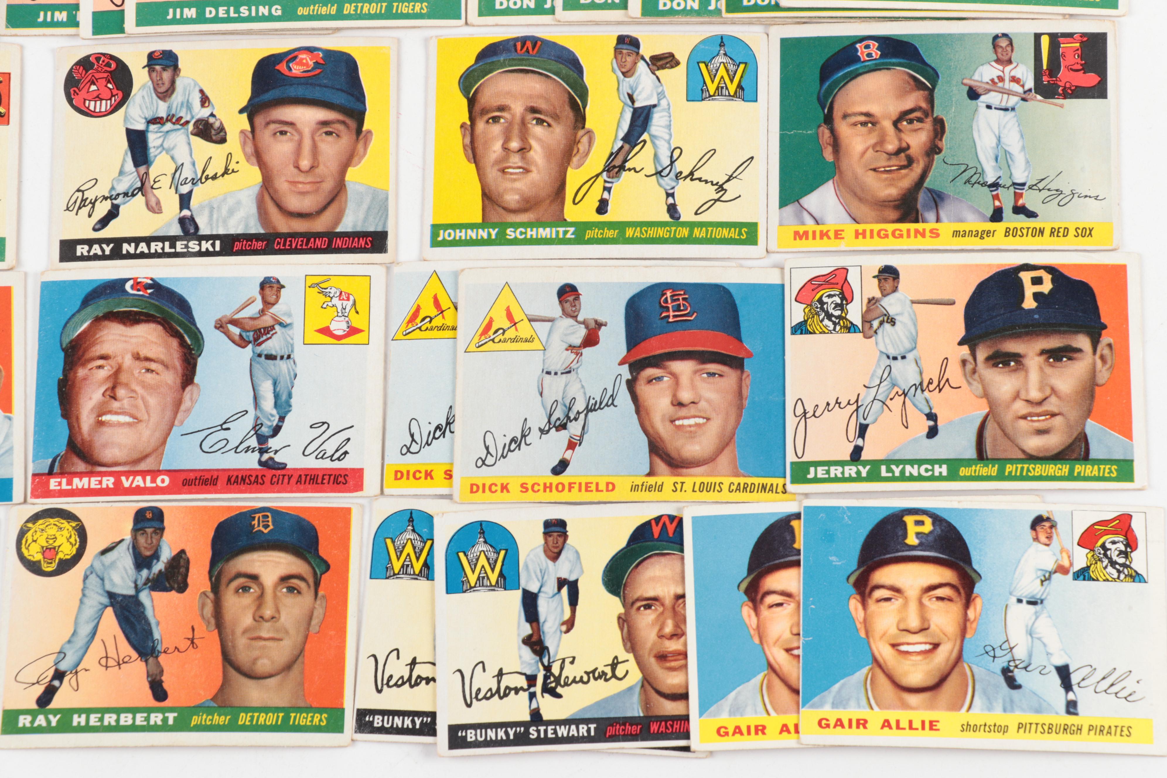 1955 Topps Baseball Cards