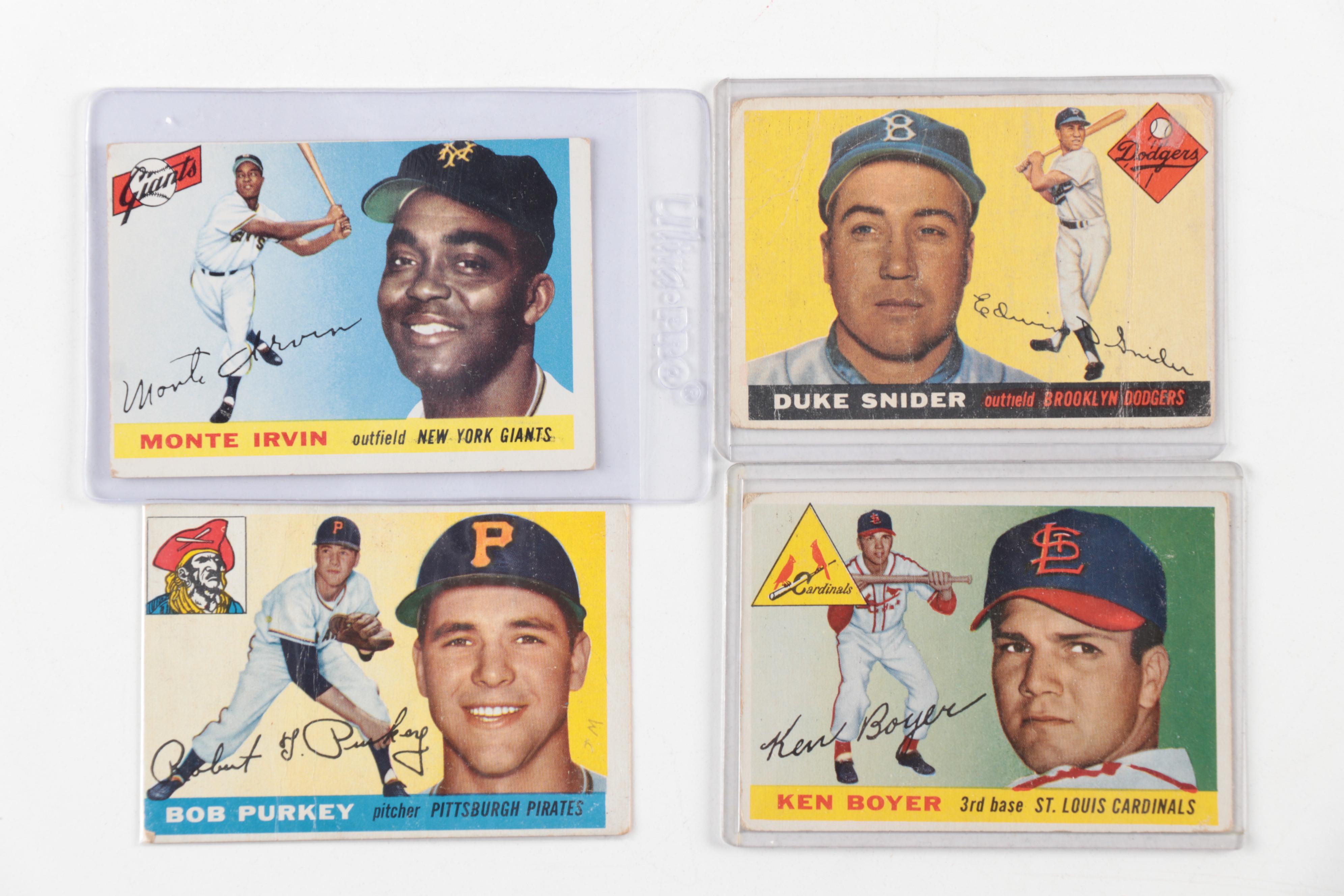 1955 Topps Baseball Cards