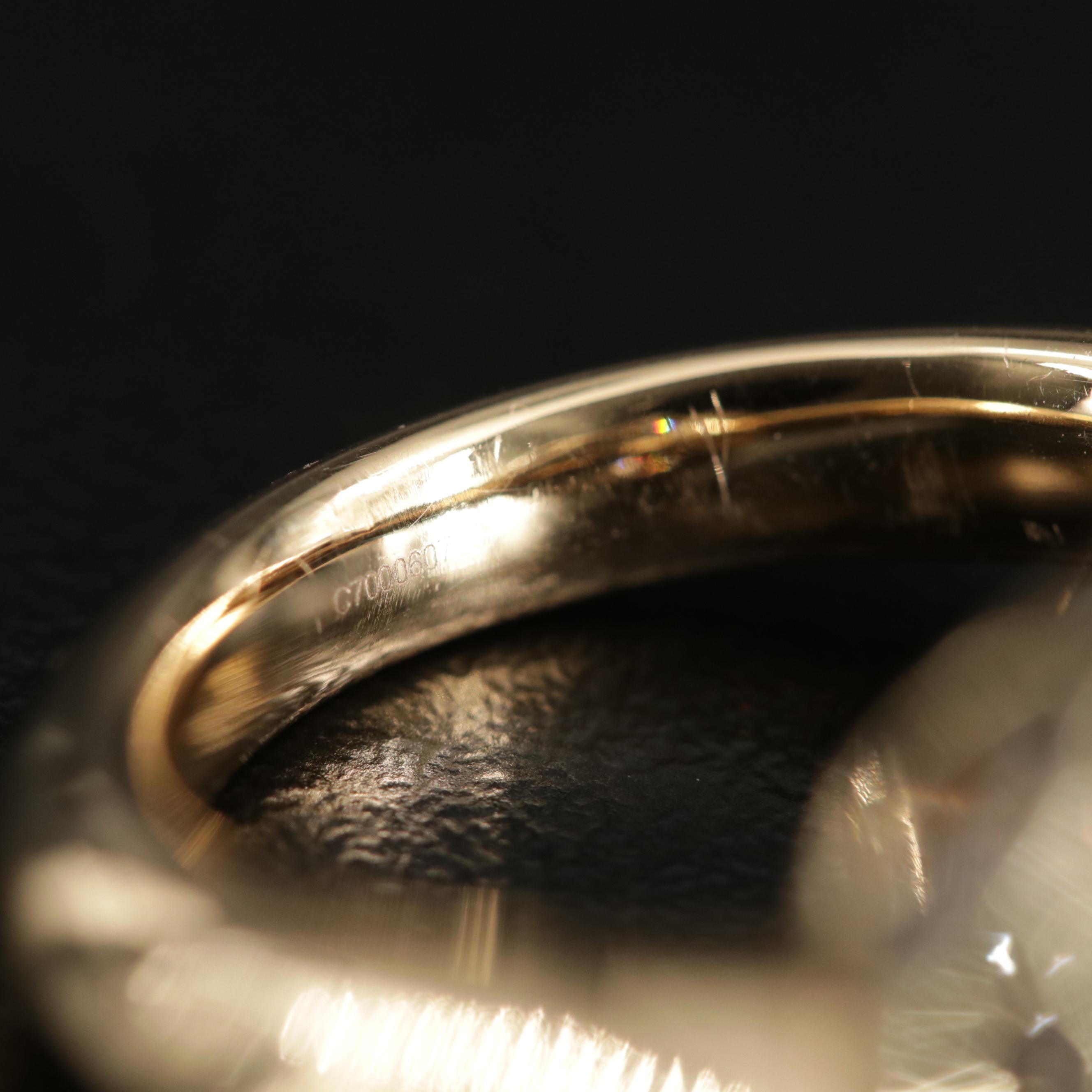 Pomellato 18K Yellow Gold Smoky Quartz Orb Ring