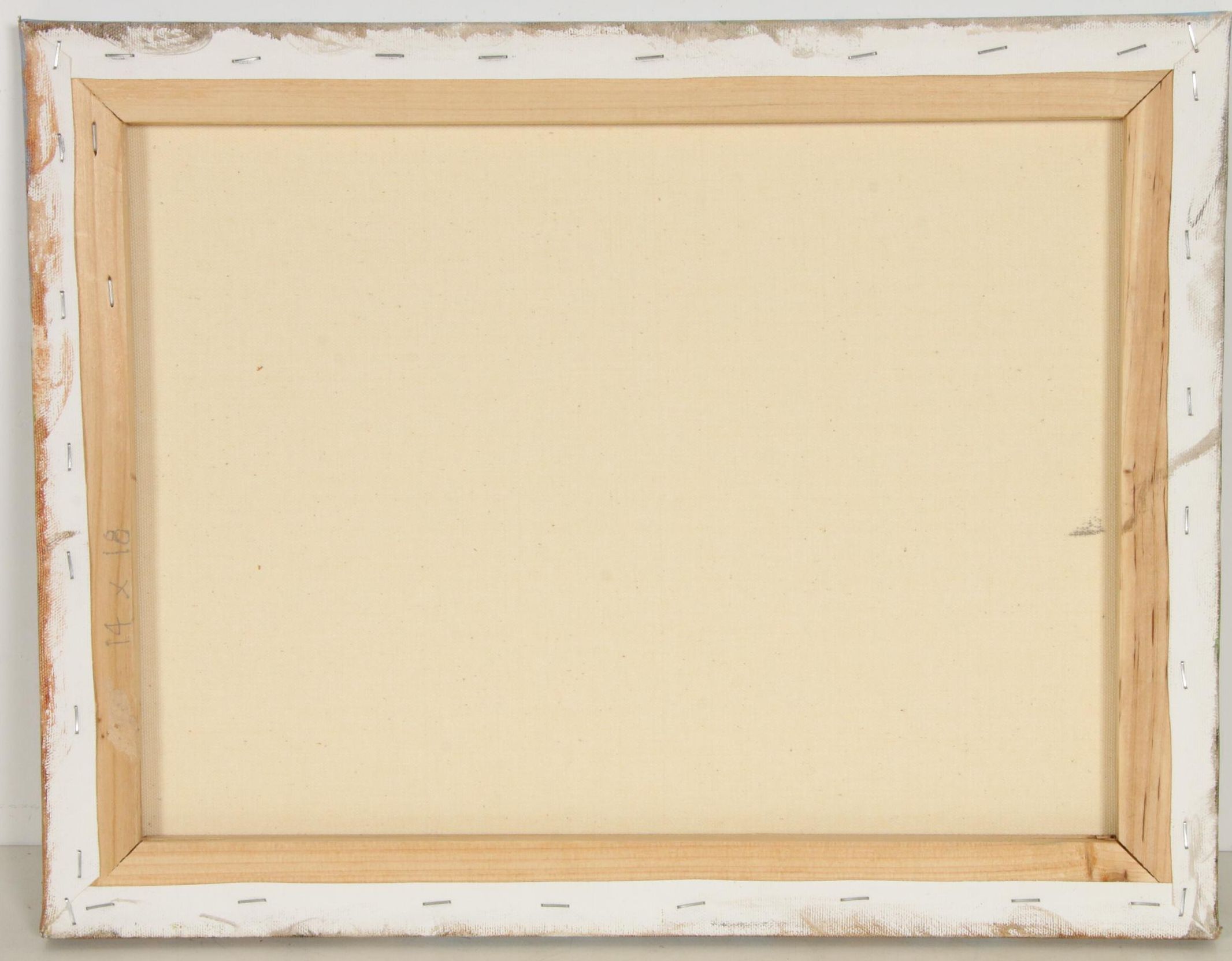 Emily Featherstone Community Garden Scene Acrylic Painting