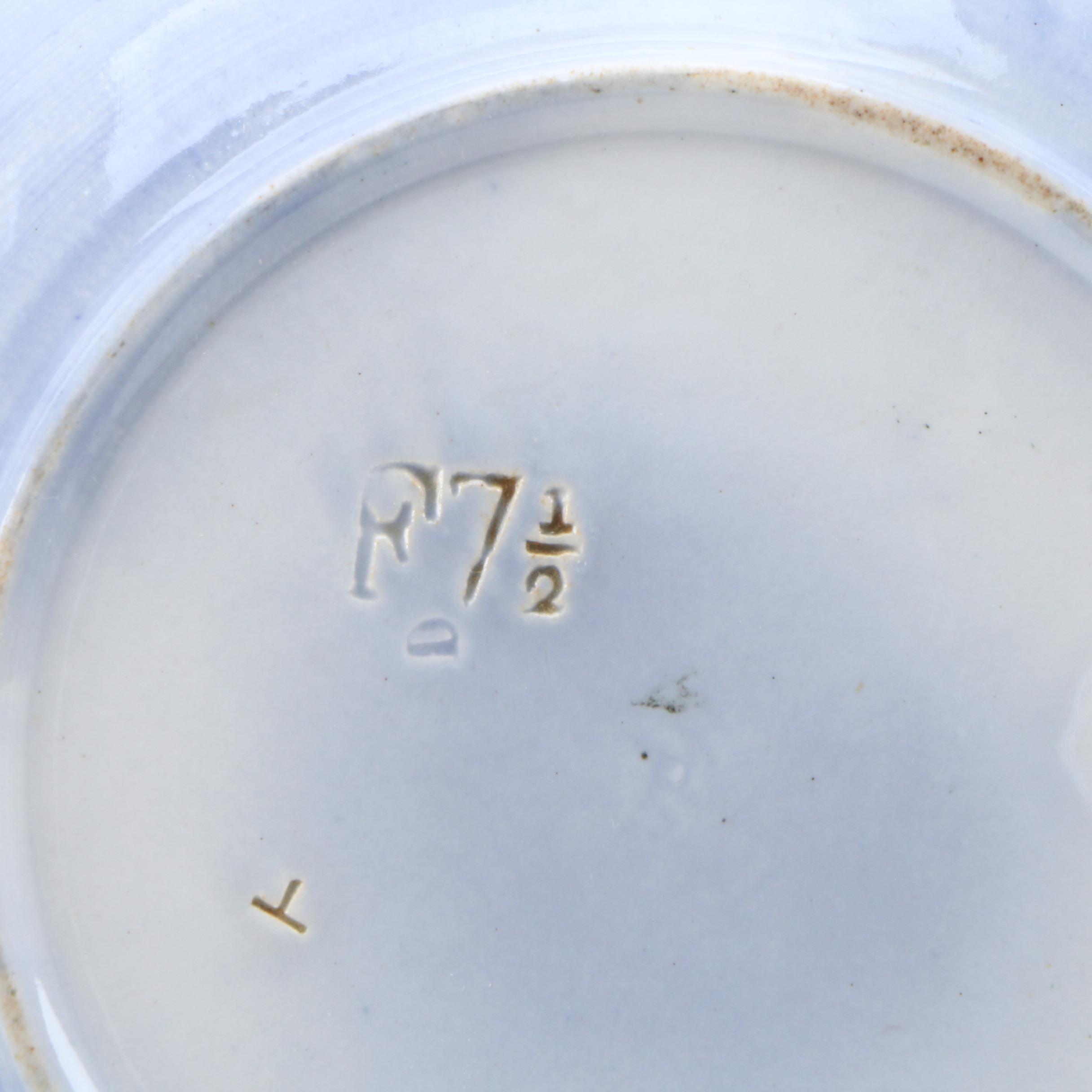 Charles Meigh Staffordshire Pottery "Hong Kong" Ironstone Platter with Others