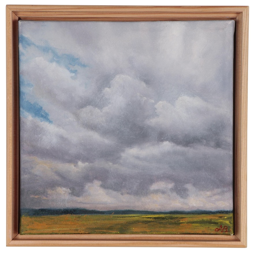 Sarah Brown Oil Painting "Clouds III"