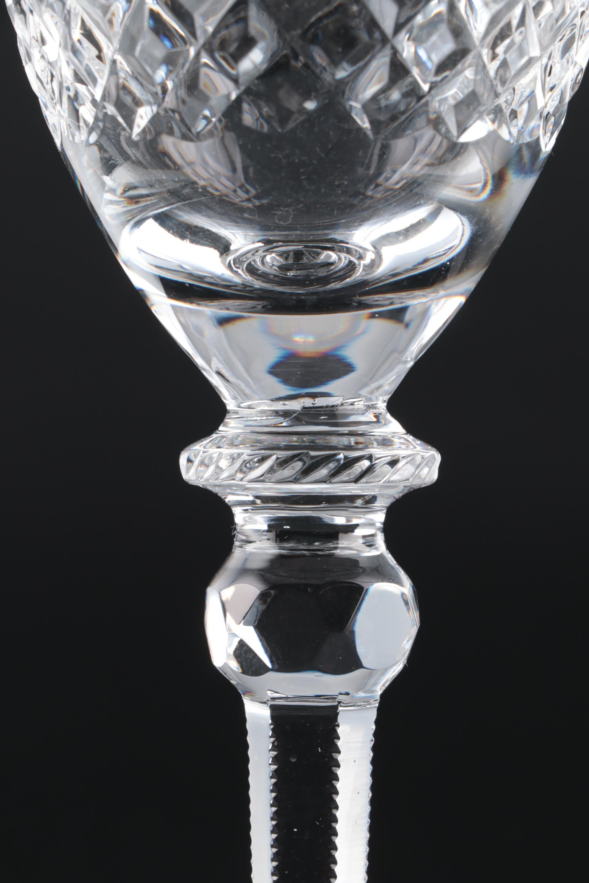 Rogaska "Gallia" Lead Crystal Water Goblets, 1969 - 2015