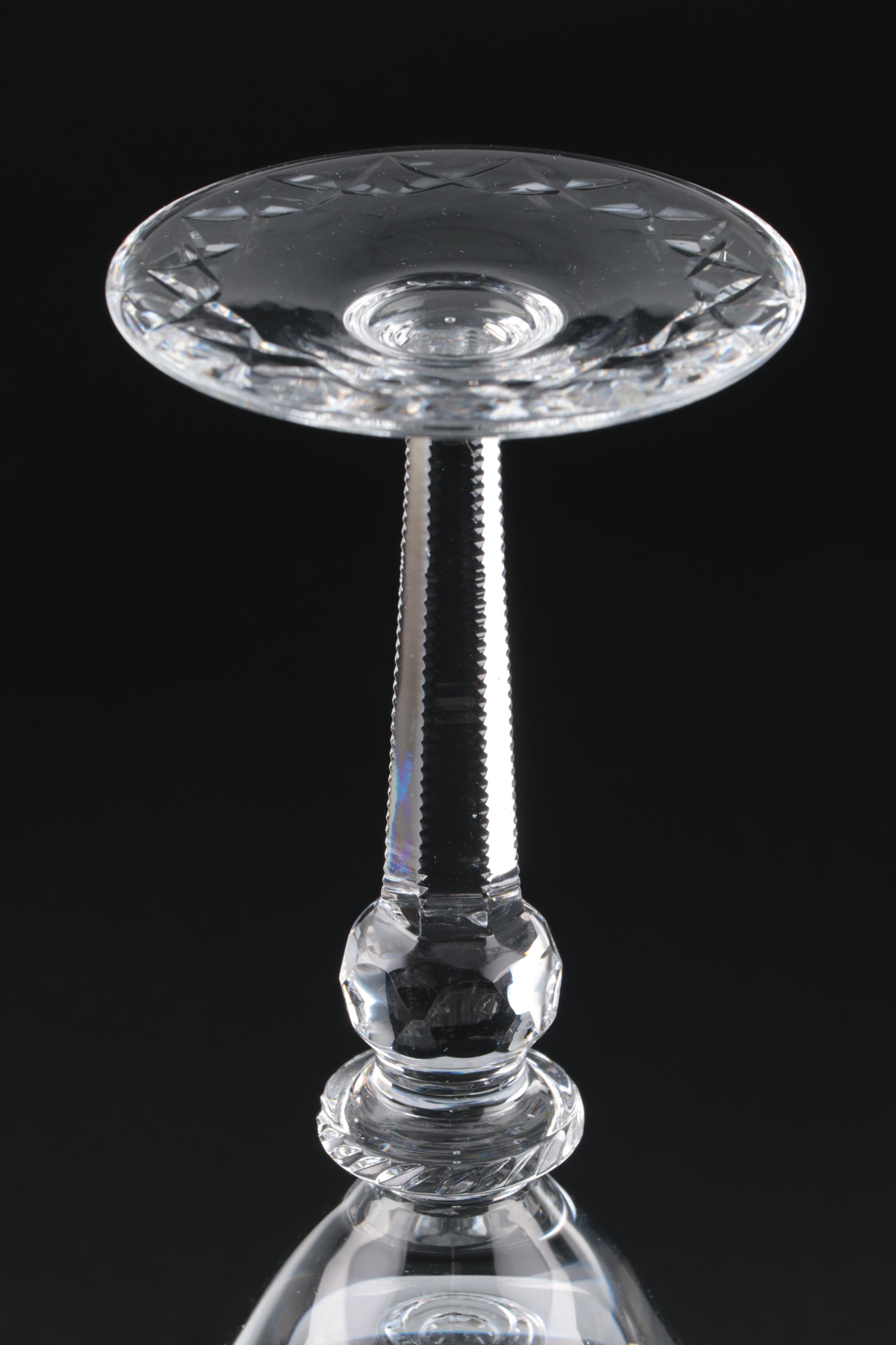 Rogaska "Gallia" Lead Crystal Water Goblets, 1969 - 2015