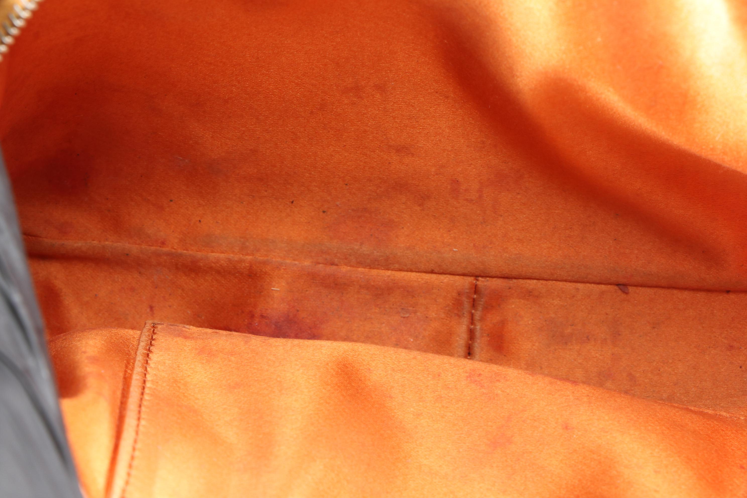 Prada Leather Satchel in Camel with Padlock