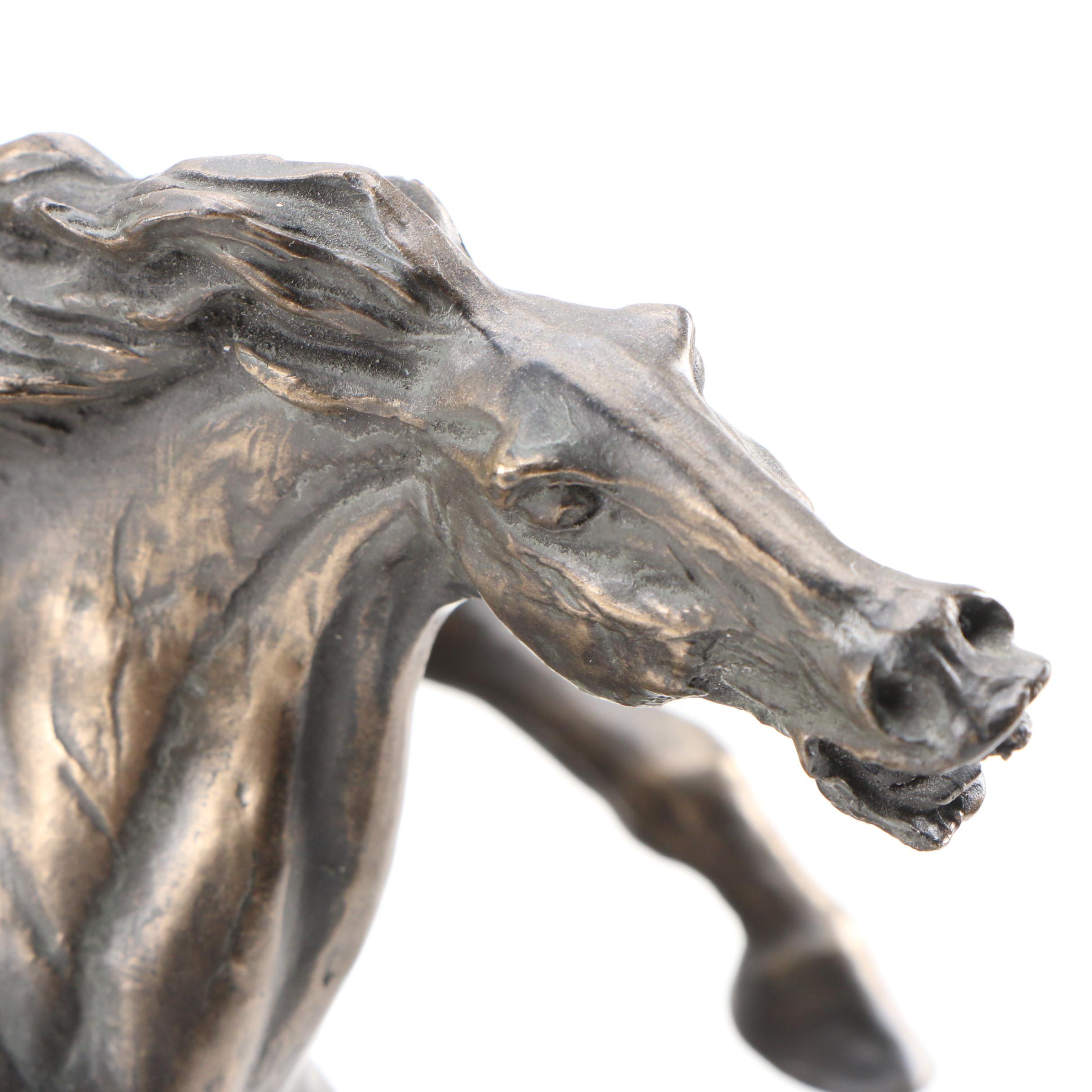 Veronese Bronze Sculpture of Running Horses, 1998