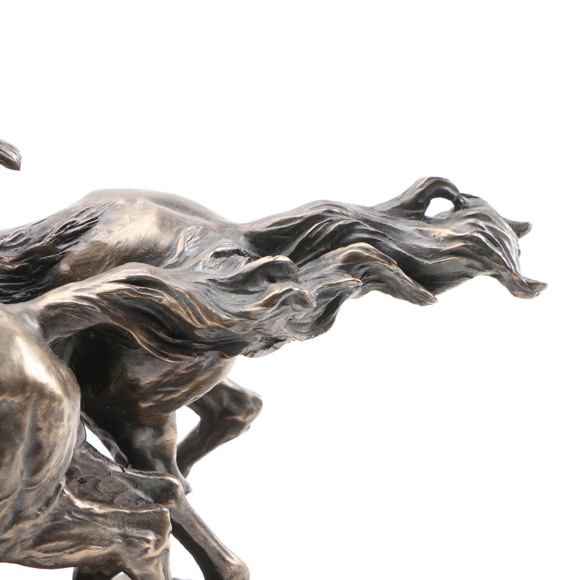 Veronese Bronze Sculpture of Running Horses, 1998