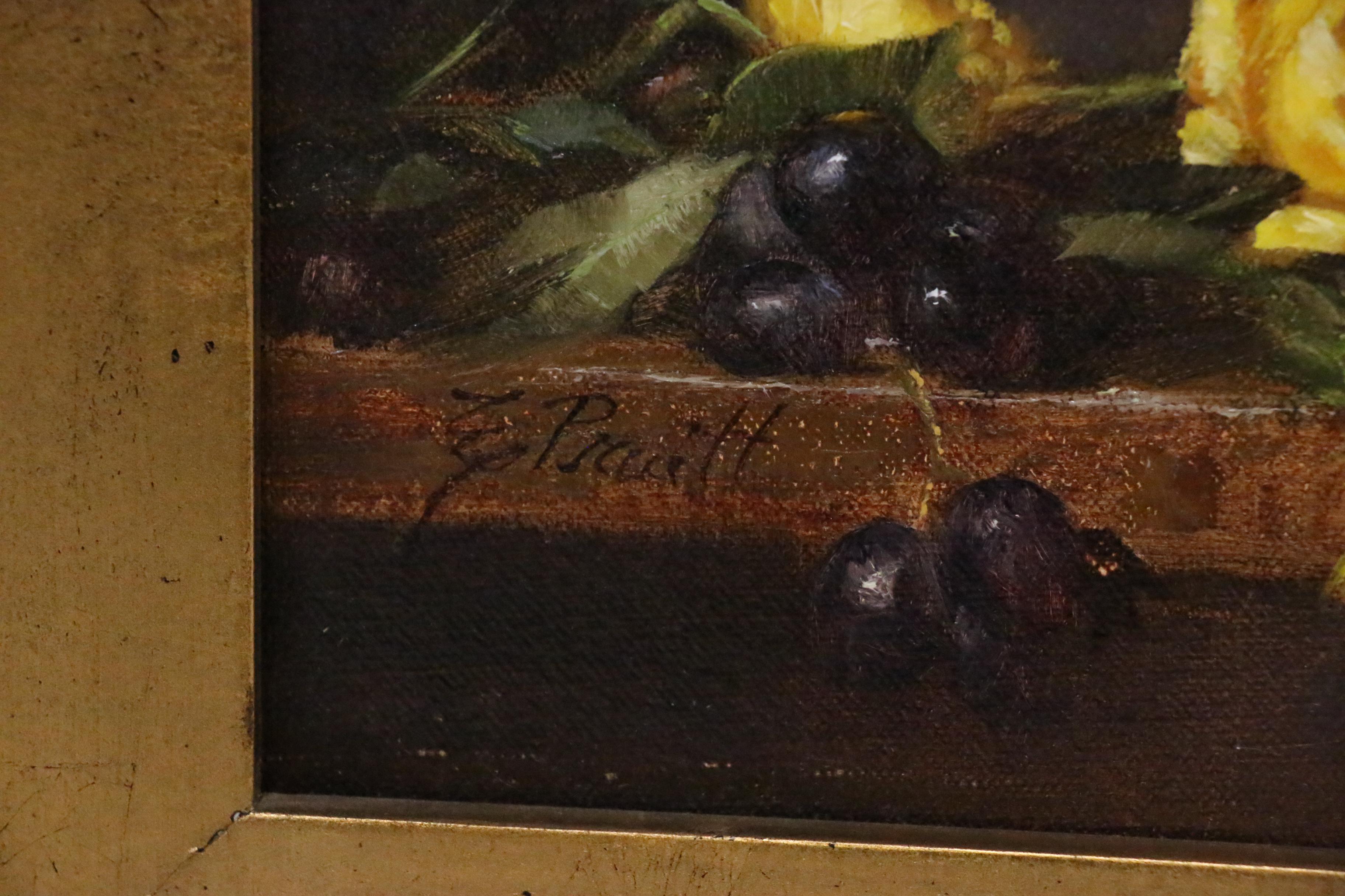 Elizabeth Robbins Oil Painting "Turkish Pitcher with Yellow Roses", 2006