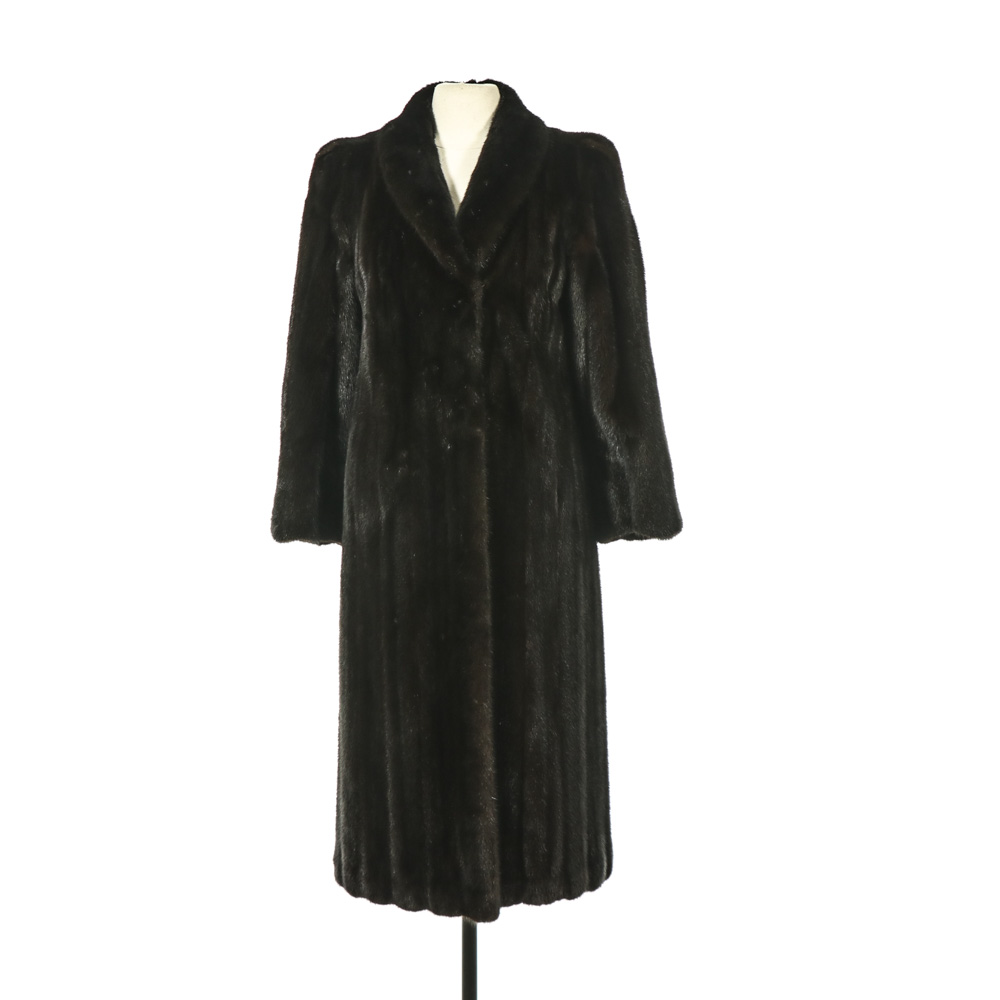 Black Diamond Mink Fur Coat from Evans Furs Salon at Lazarus