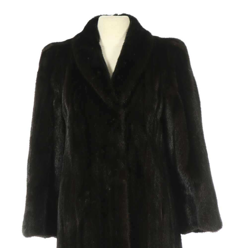 Black Diamond Mink Fur Coat from Evans Furs Salon at Lazarus