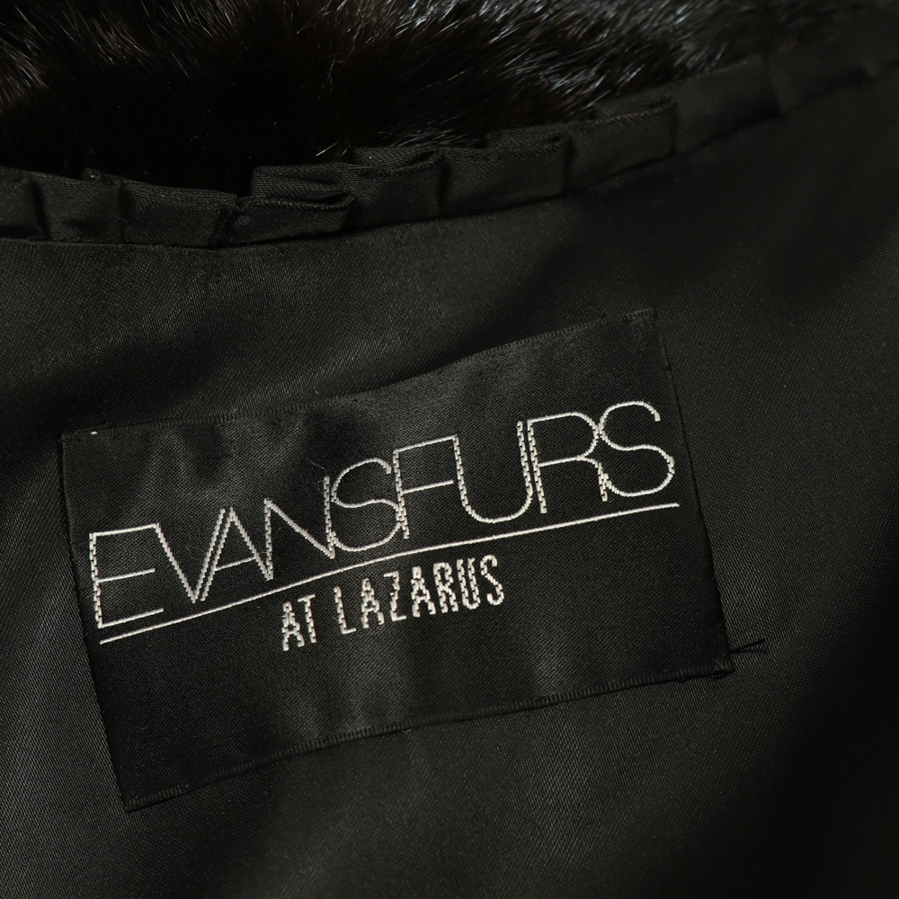 Black Diamond Mink Fur Coat from Evans Furs Salon at Lazarus
