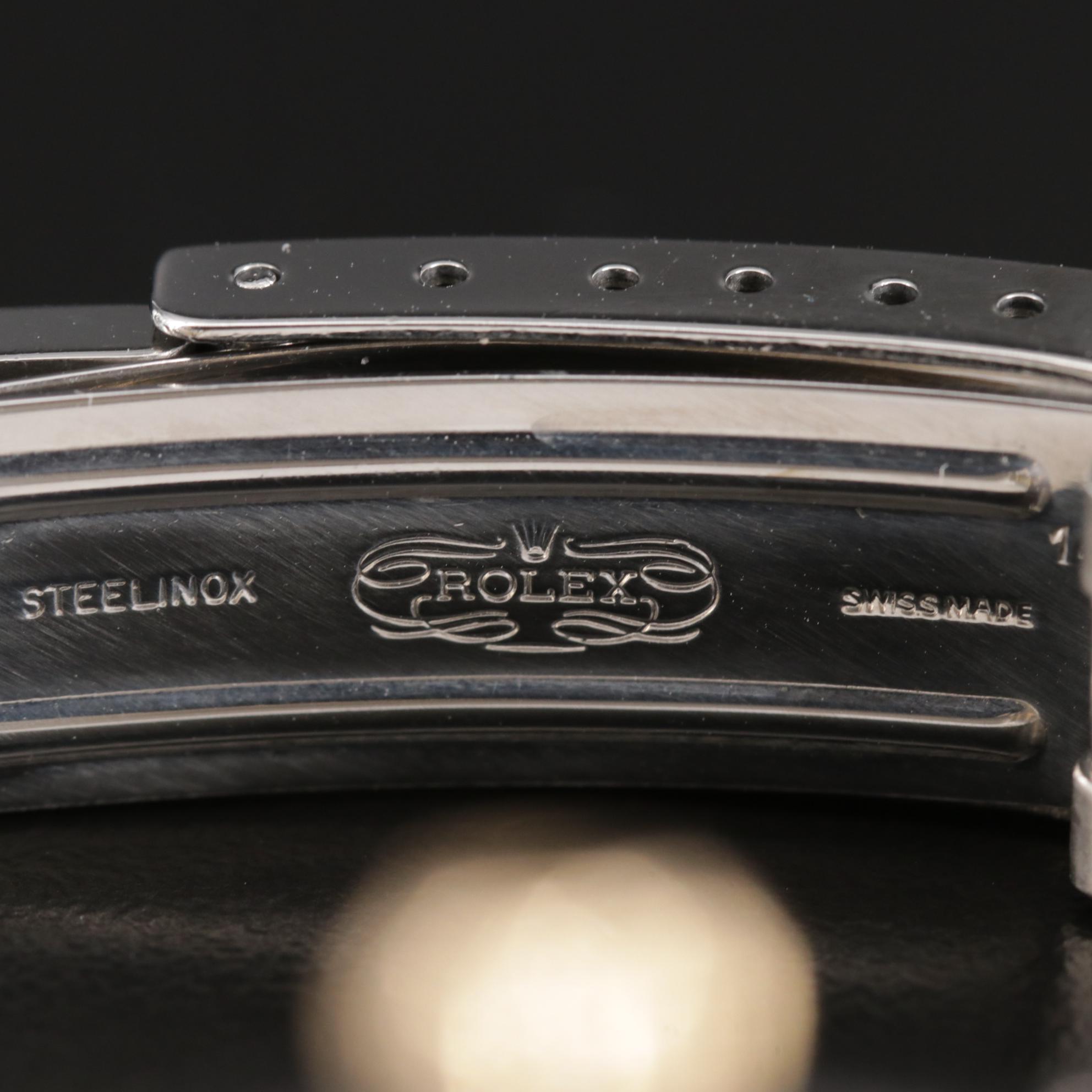 Rolex Datejust Stainless Steel and 14K Gold Watch with Diamond Bezel, 1978