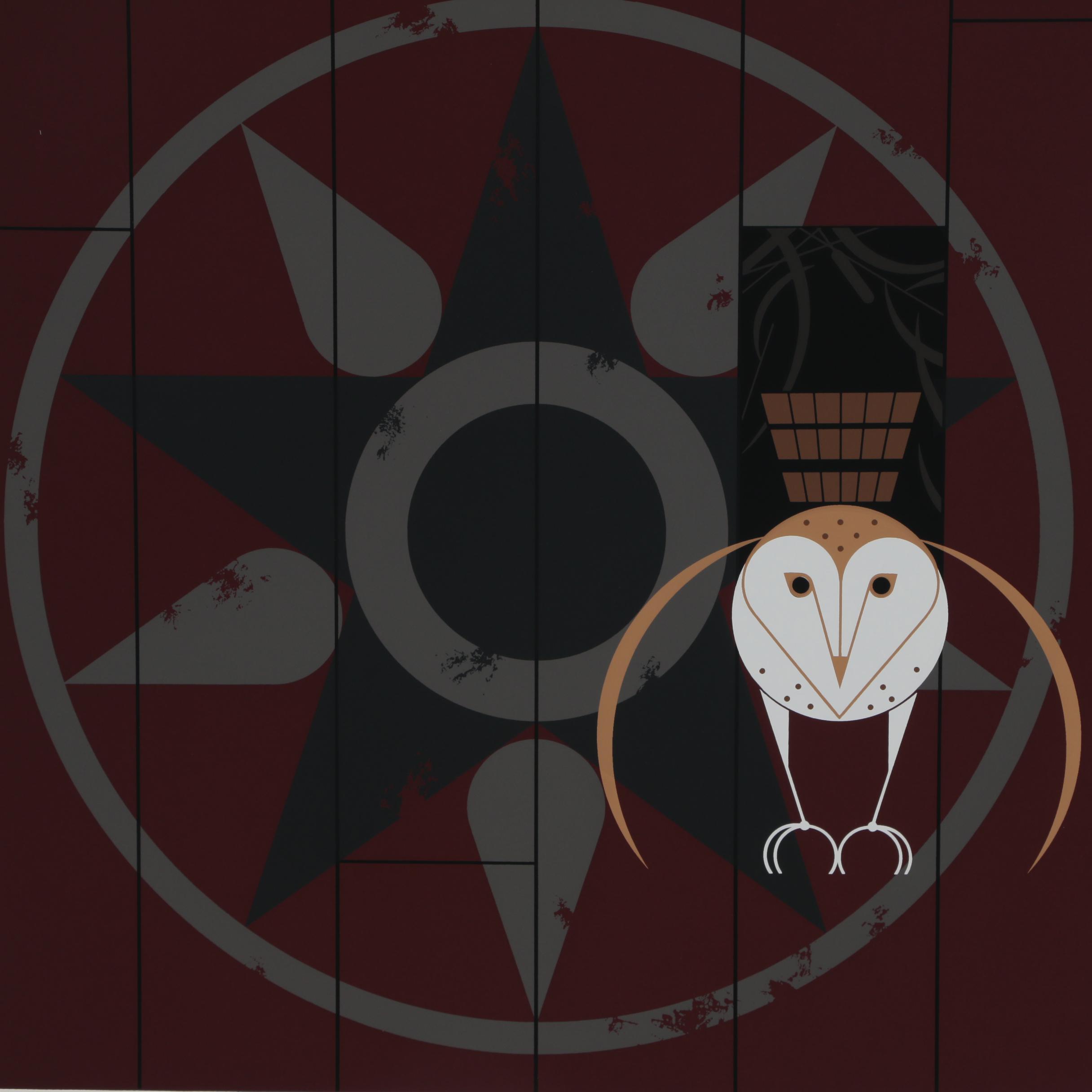 Charley Harper Serigraph "Hexit", 1980