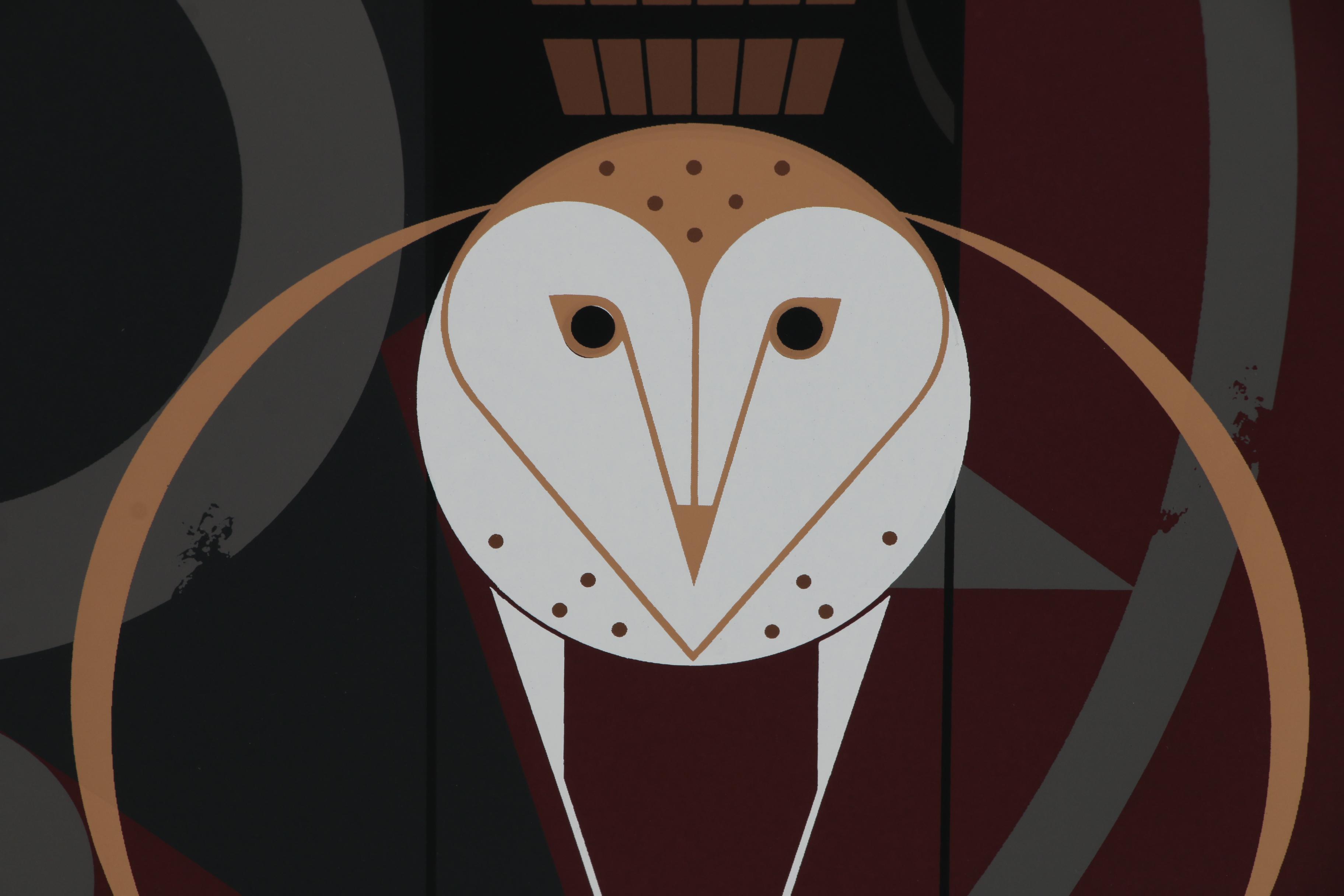 Charley Harper Serigraph "Hexit", 1980