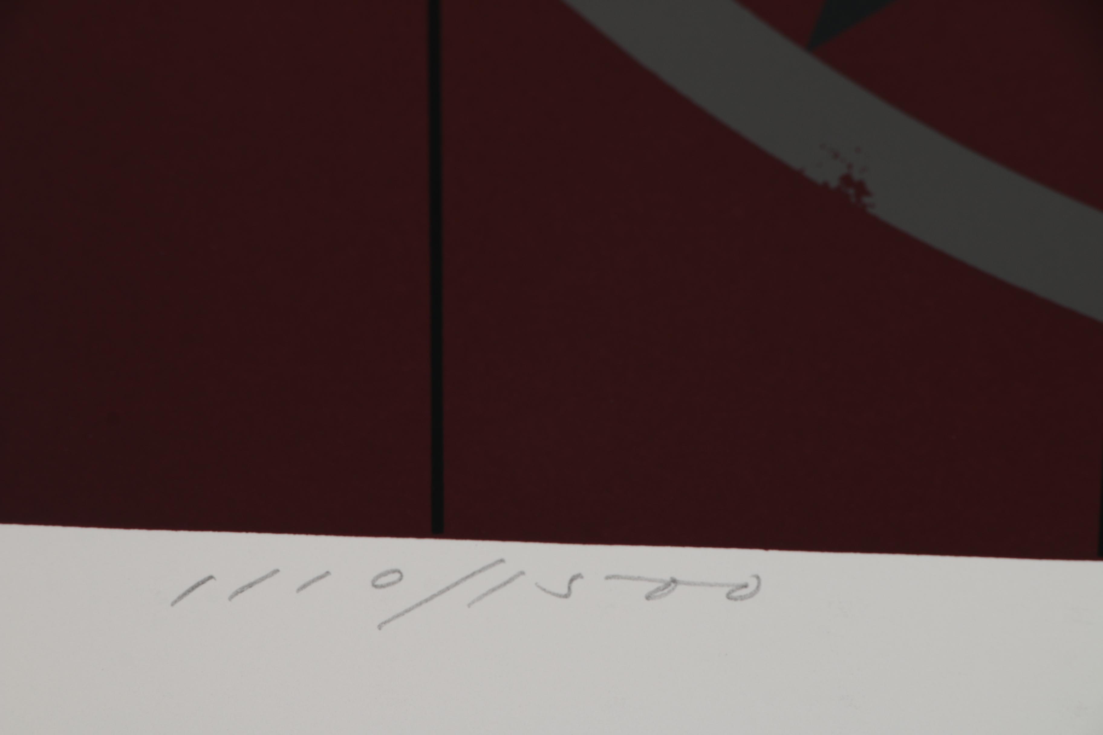 Charley Harper Serigraph "Hexit", 1980