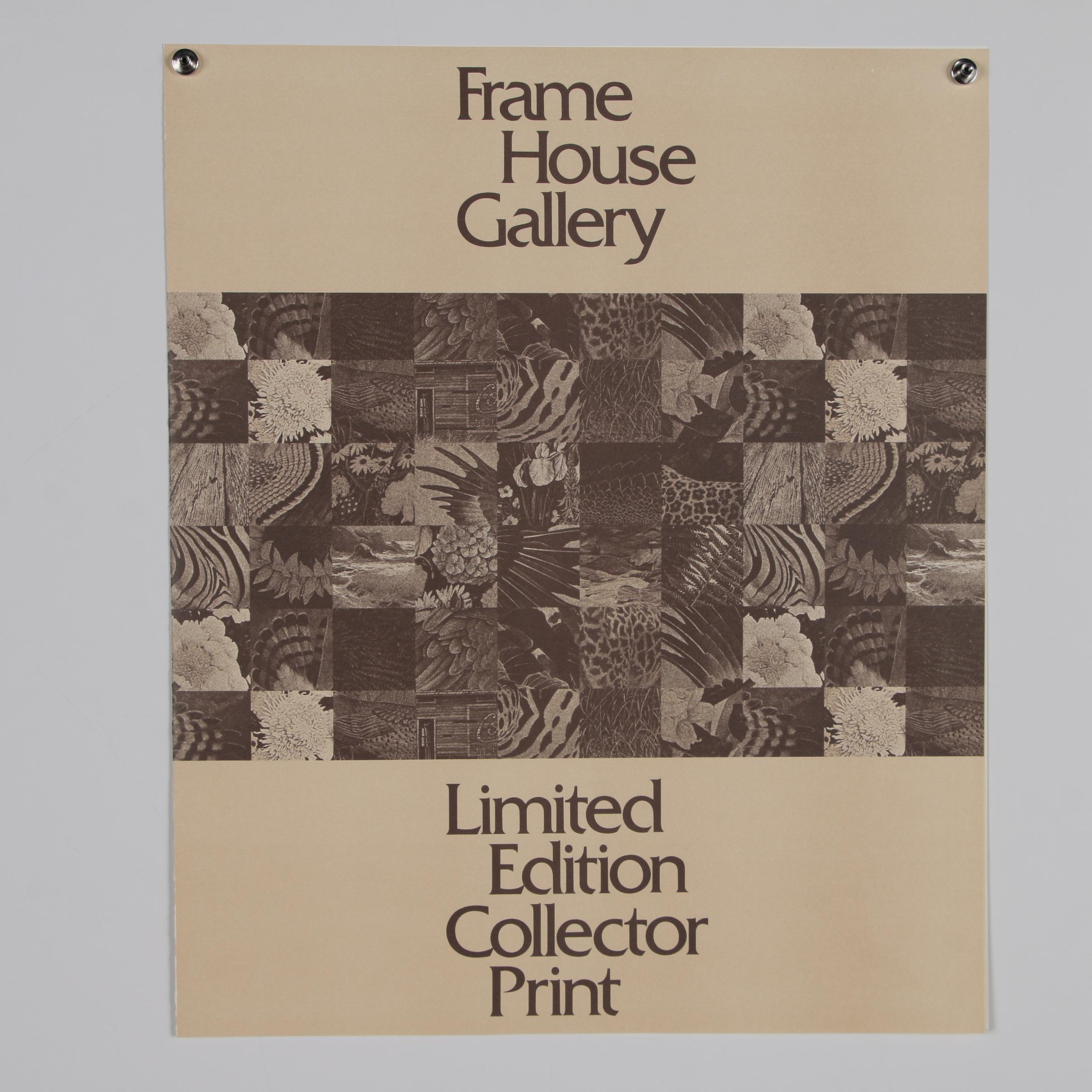 Charley Harper Serigraph "Hexit", 1980