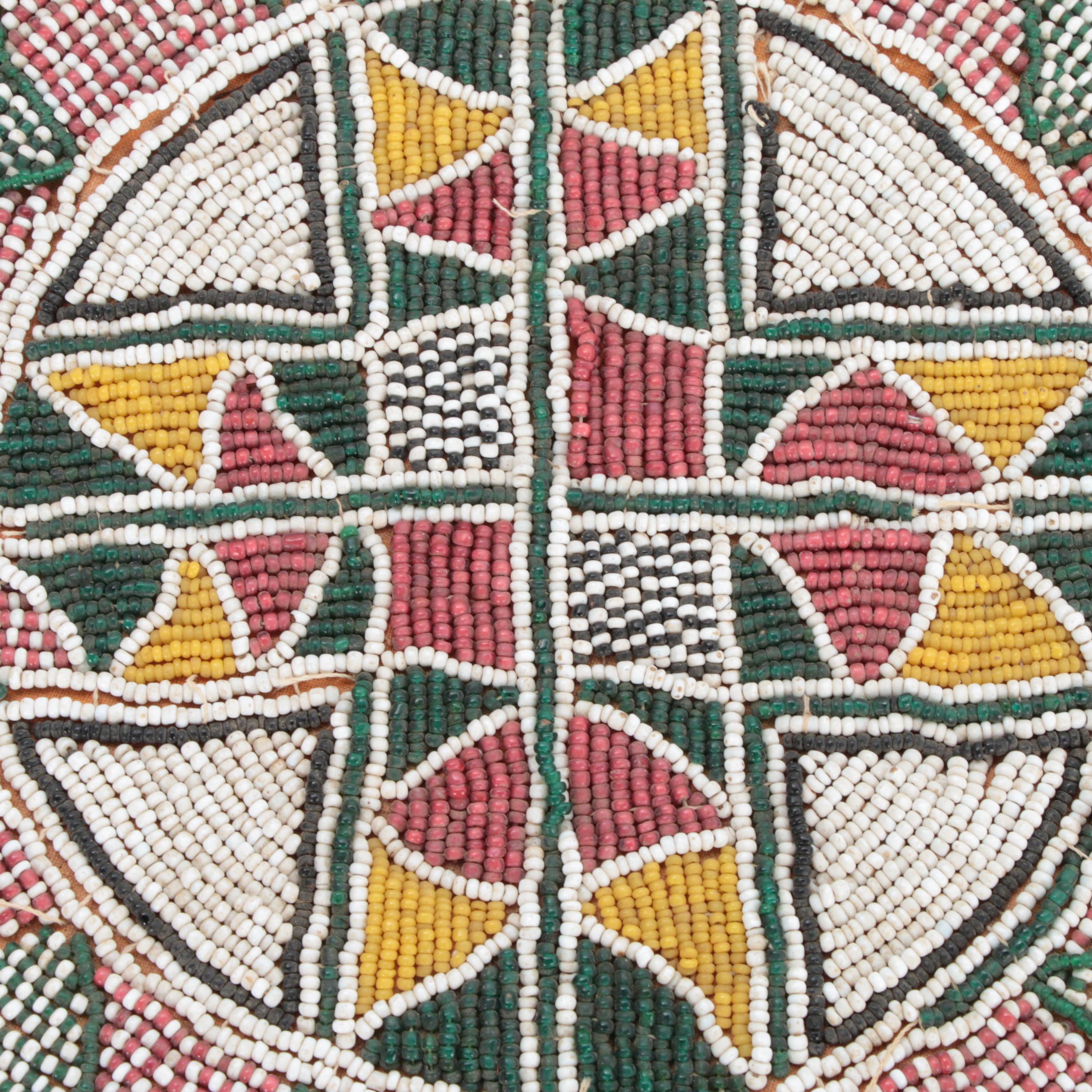 East African Beaded Table Mat