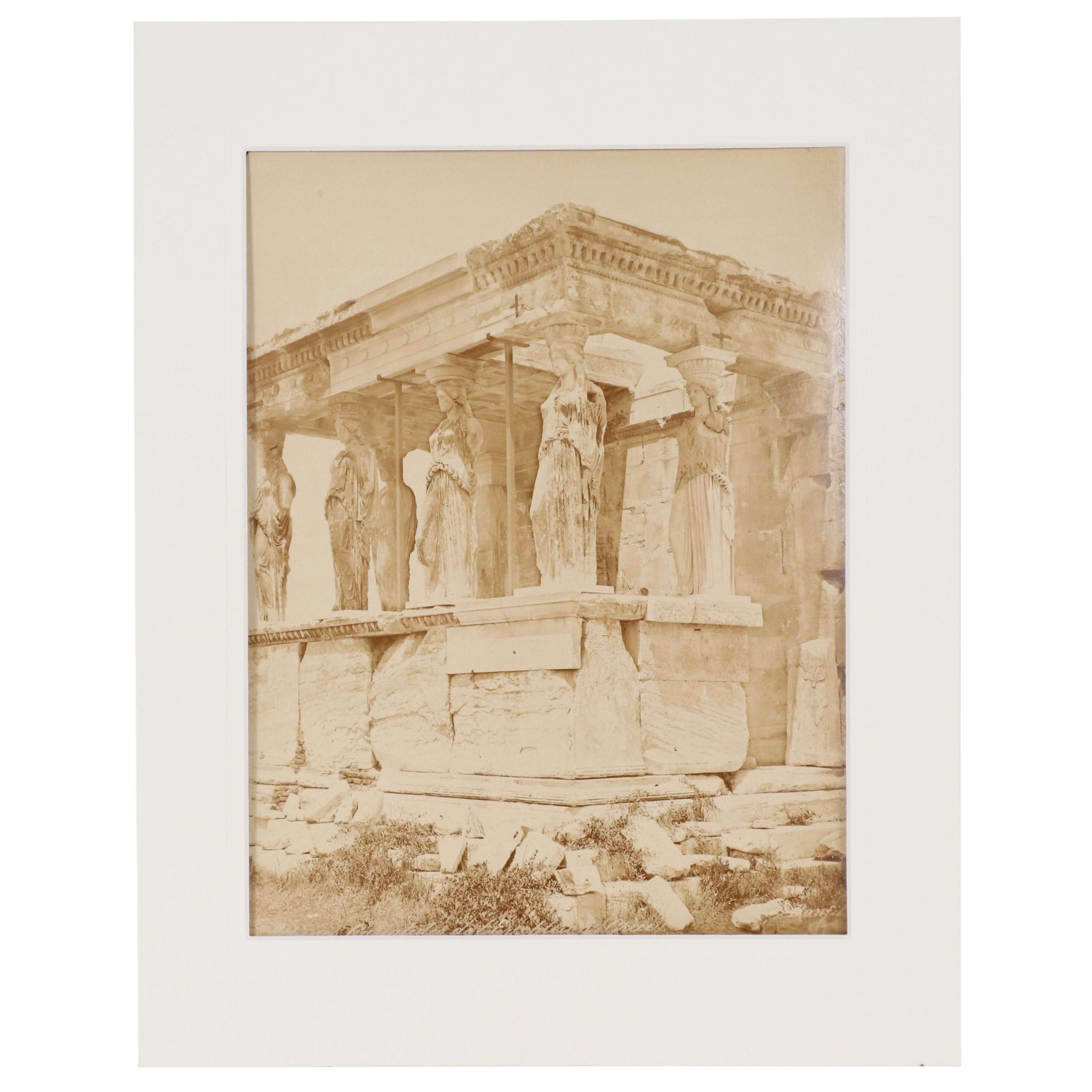 Félix Bonfils Albumen Silver Print Photograph of Athens