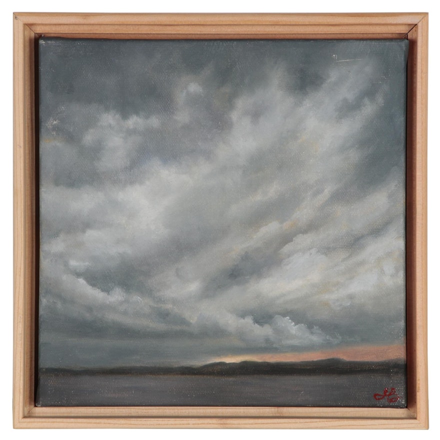 Sarah Brown Oil Painting "Clouds I"