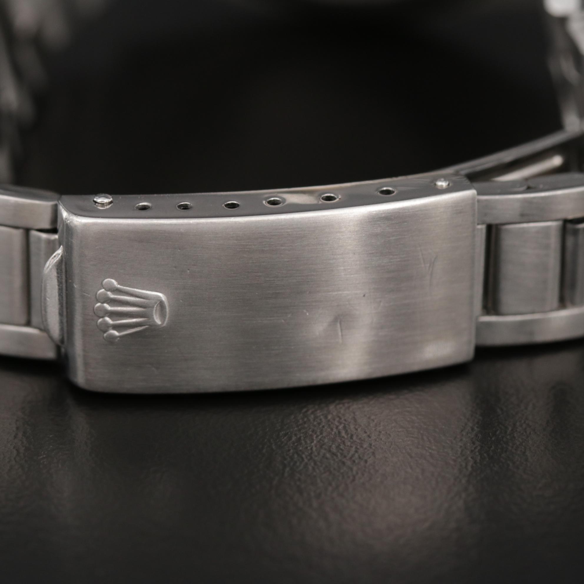 Rolex Datejust Stainless Steel and Diamond Dial Automatic Watch, 1966