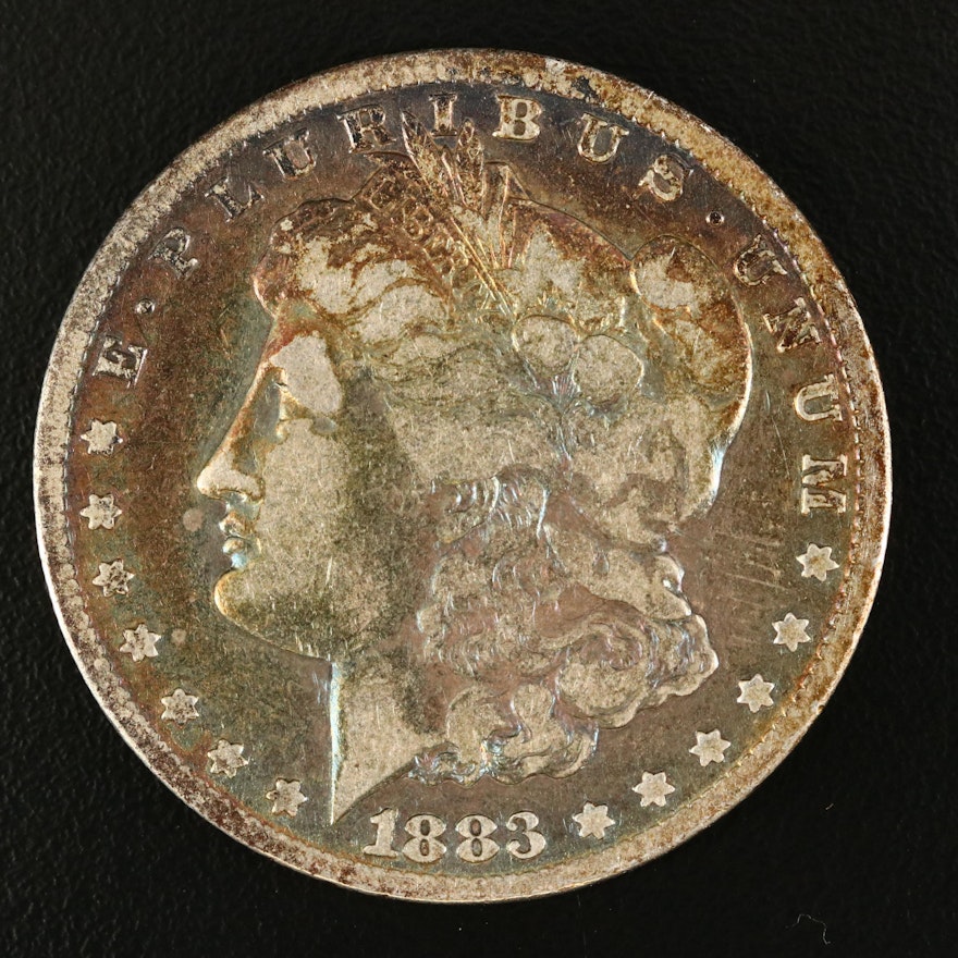 1883-CC Morgan Silver Dollar