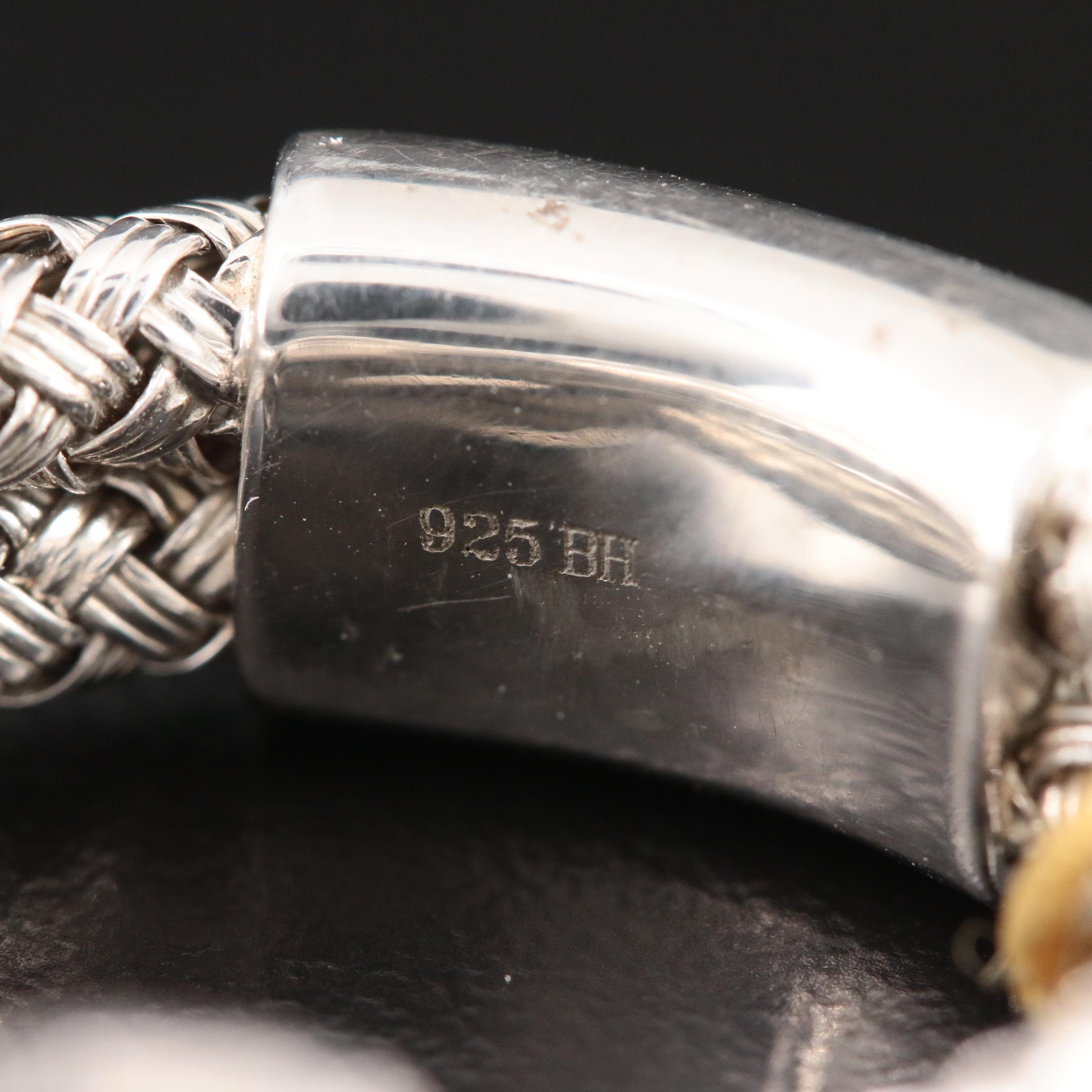 EFFY Sterling Silver Diamond Heart Ring