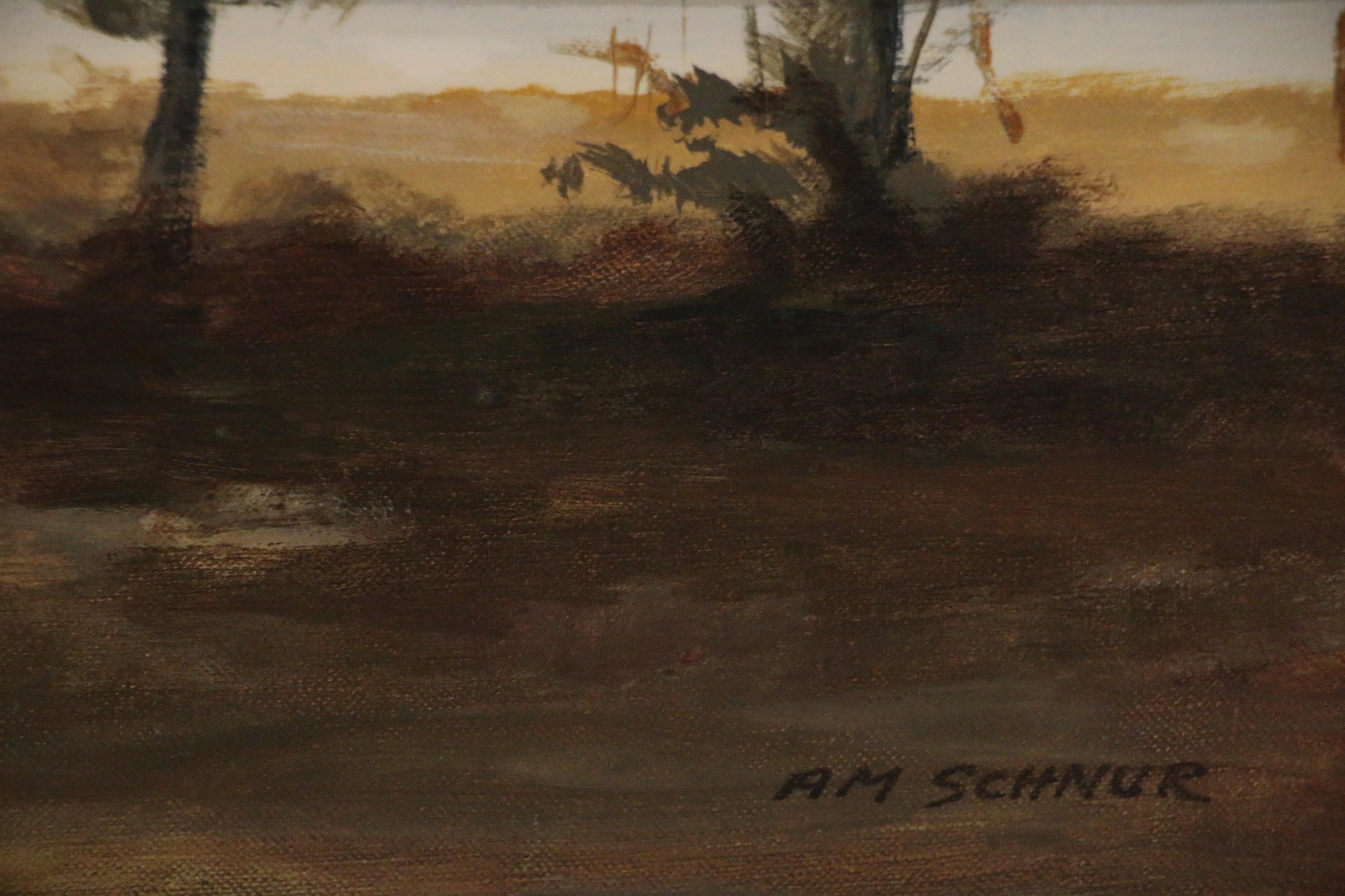 Anna Marie Schnur Landscape Oil Painting