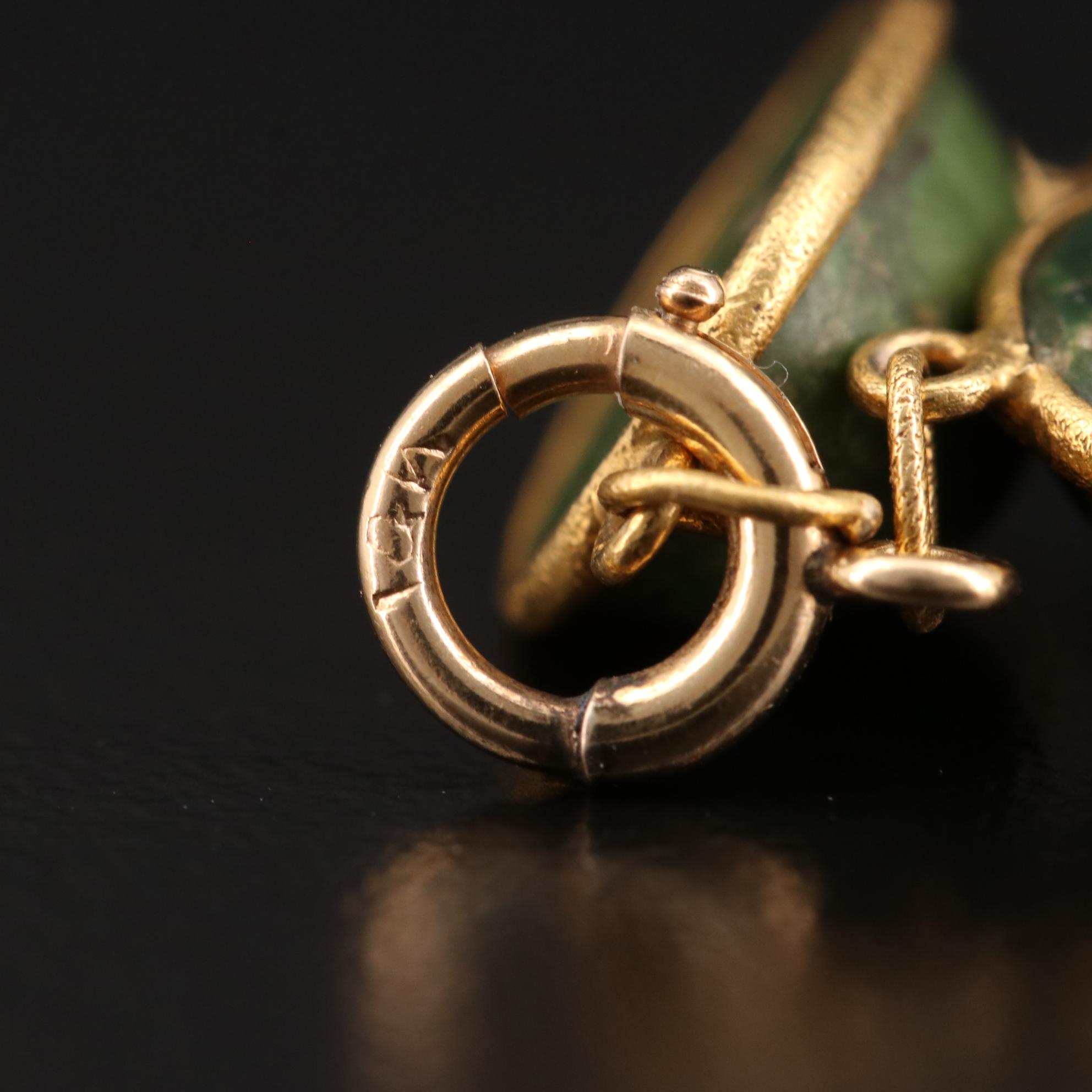 Circa 1910 Black Starr & Frost 14K Yellow Gold Turquoise Bracelet