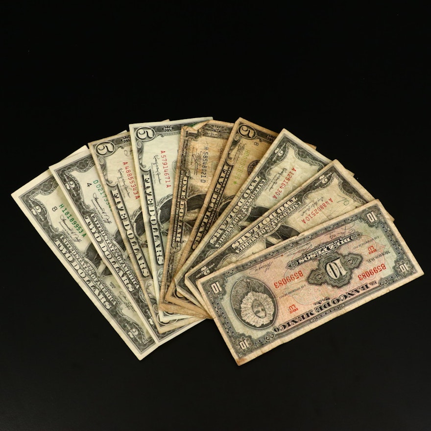 Group of Vintage U.S. Currency