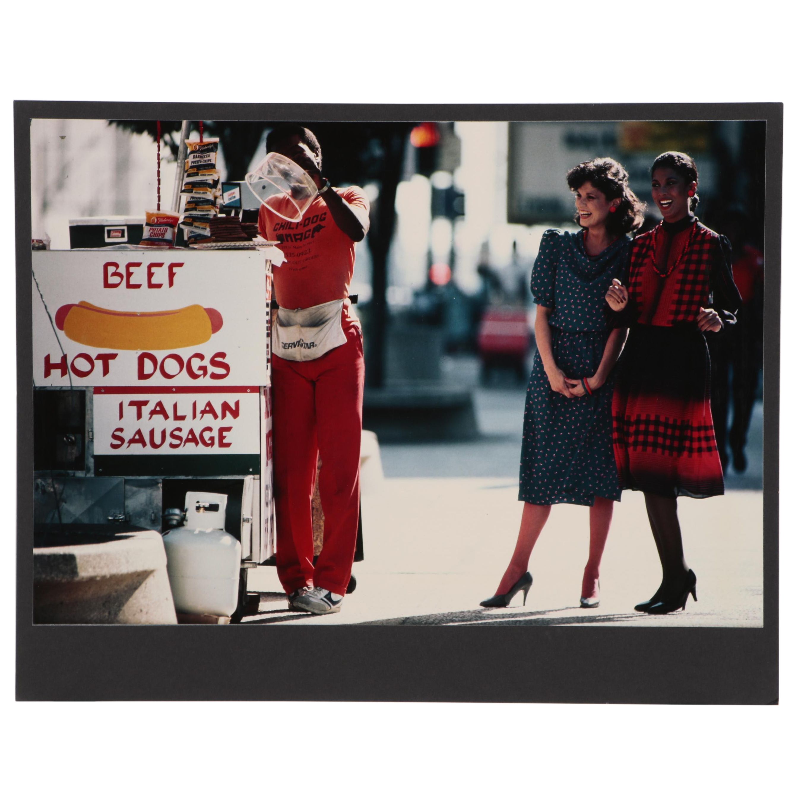 William D. Wade Cibachrome Photograph "Fashion and Illustration", Circa 1980