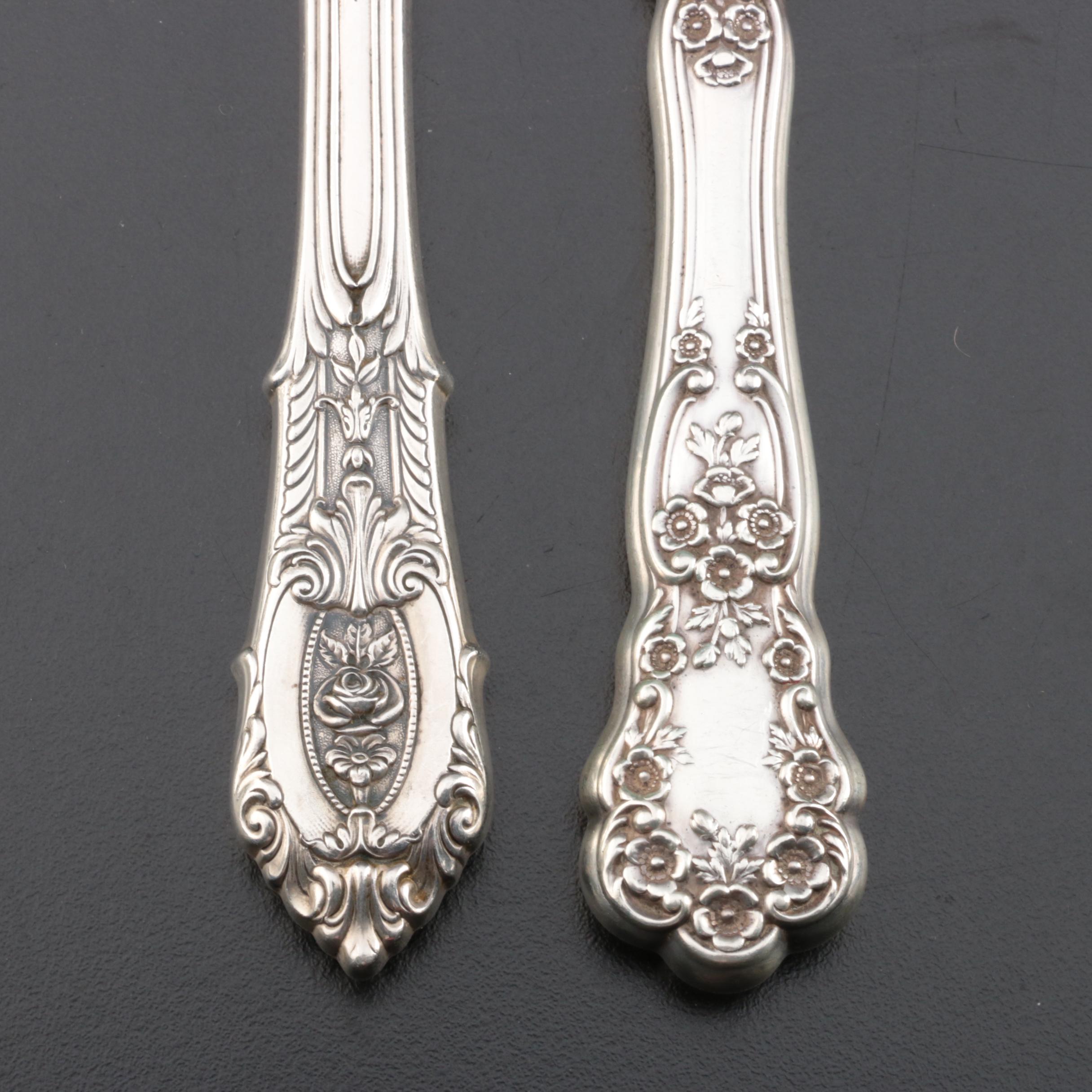 Wallace "Rose Point" Sterling Silver Flatware and Serving Utensils and More