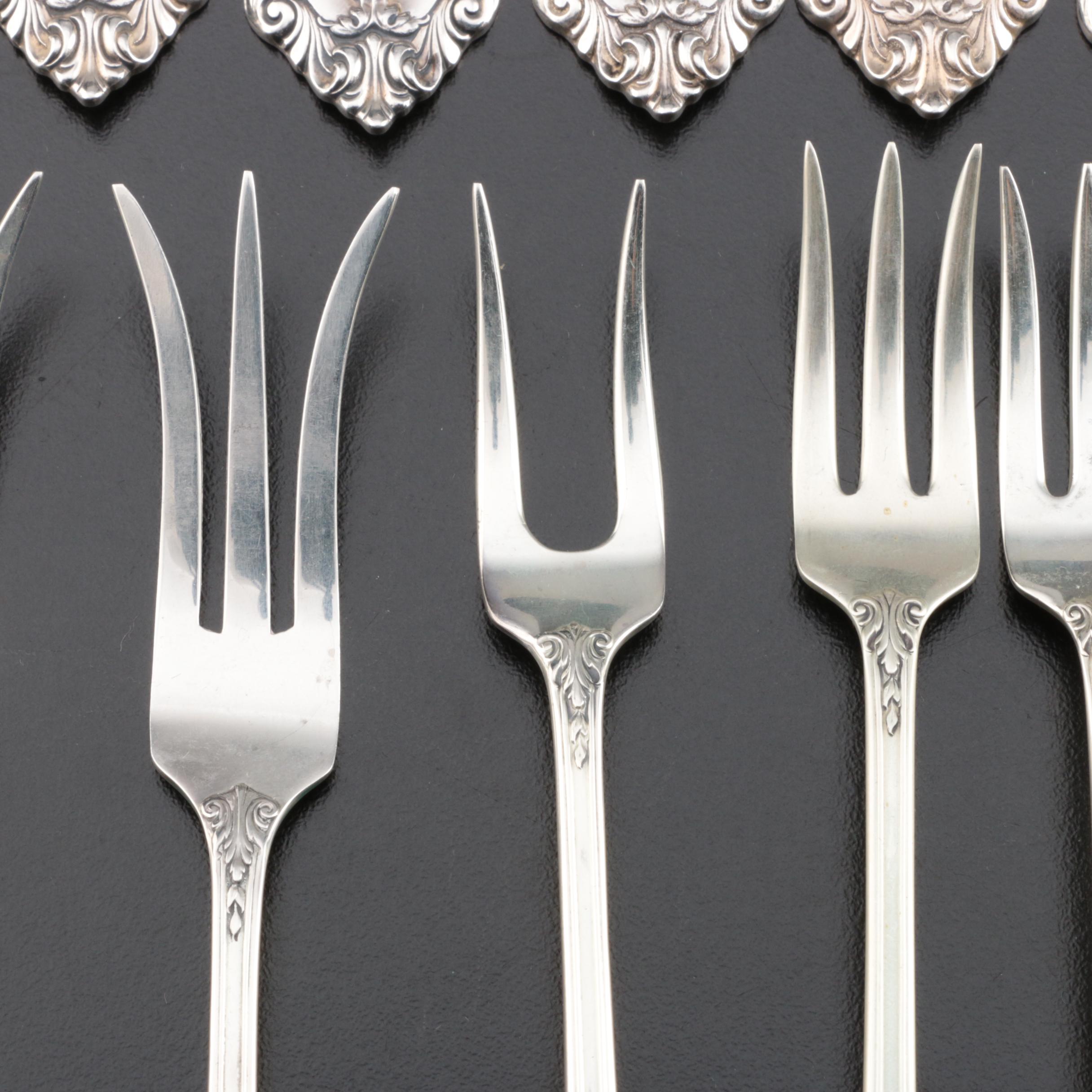 Wallace "Rose Point" Sterling Silver Flatware and Serving Utensils and More