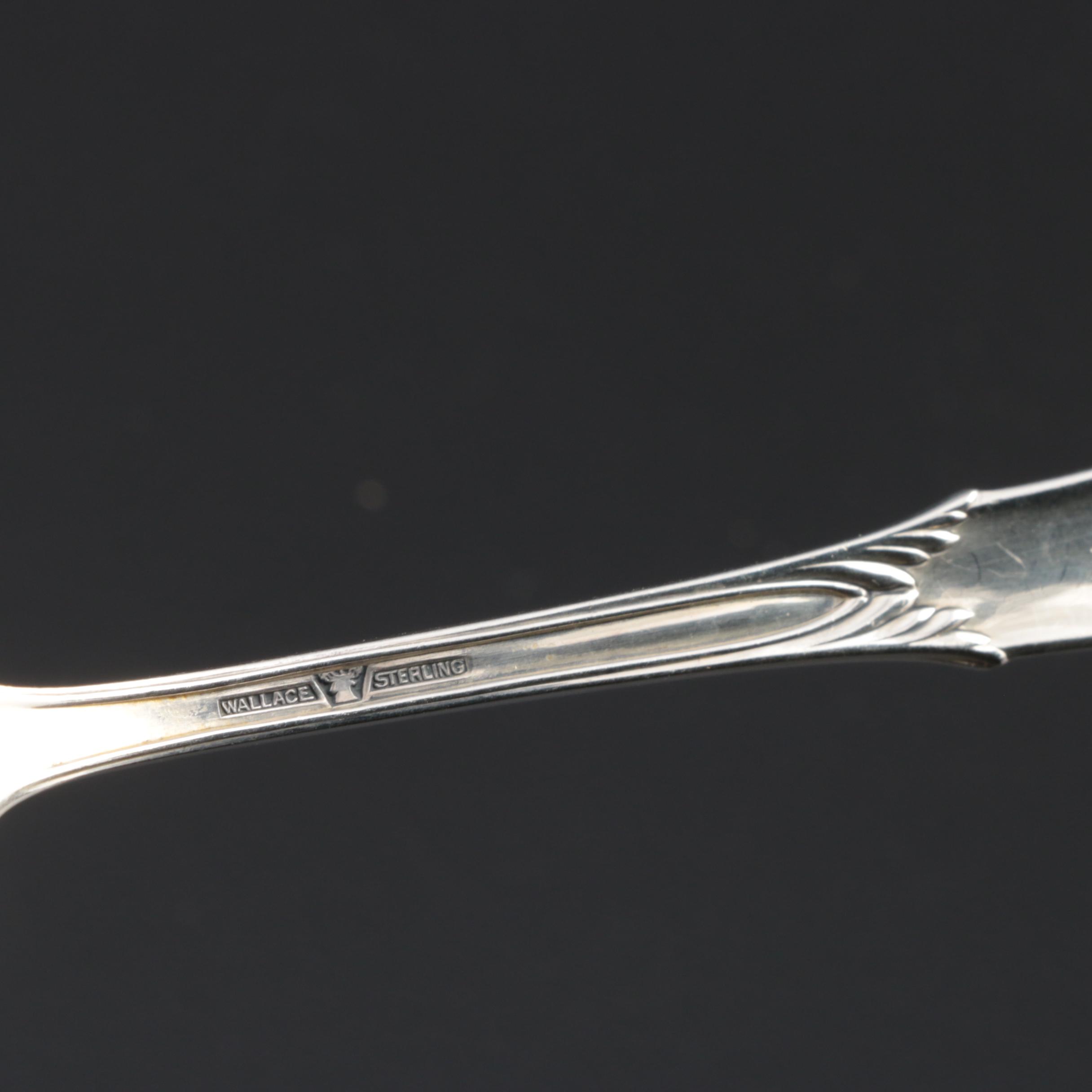 Wallace "Rose Point" Sterling Silver Flatware and Serving Utensils and More